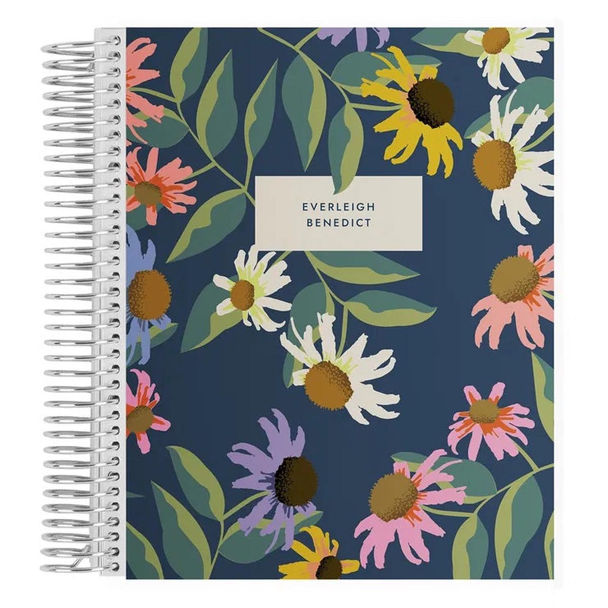 Erin Condren Daisy Blooms 8.5" x 11" Coiled Notebook