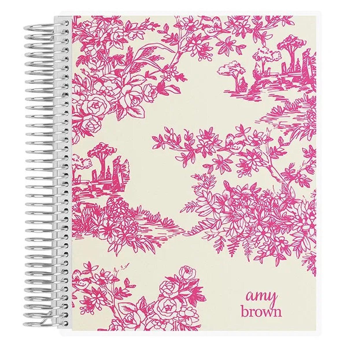 Erin Condren Toile Y'all 8.5" x 11" Coiled Notebook