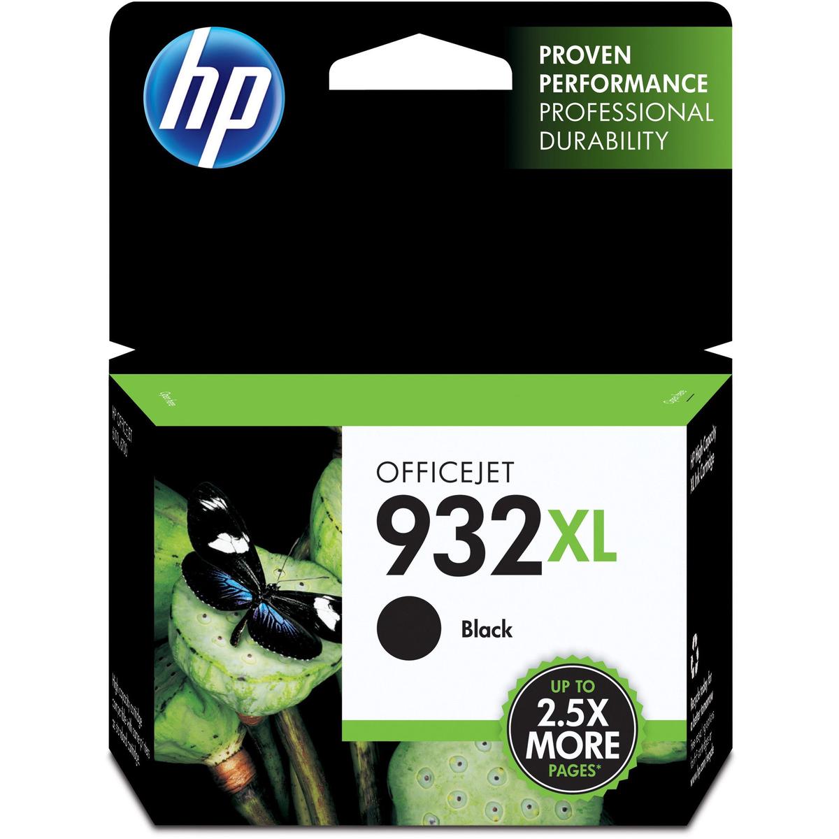 Hp 932Xl (Cn053An) Original Inkjet Ink Cartridge - Black - 1 Each