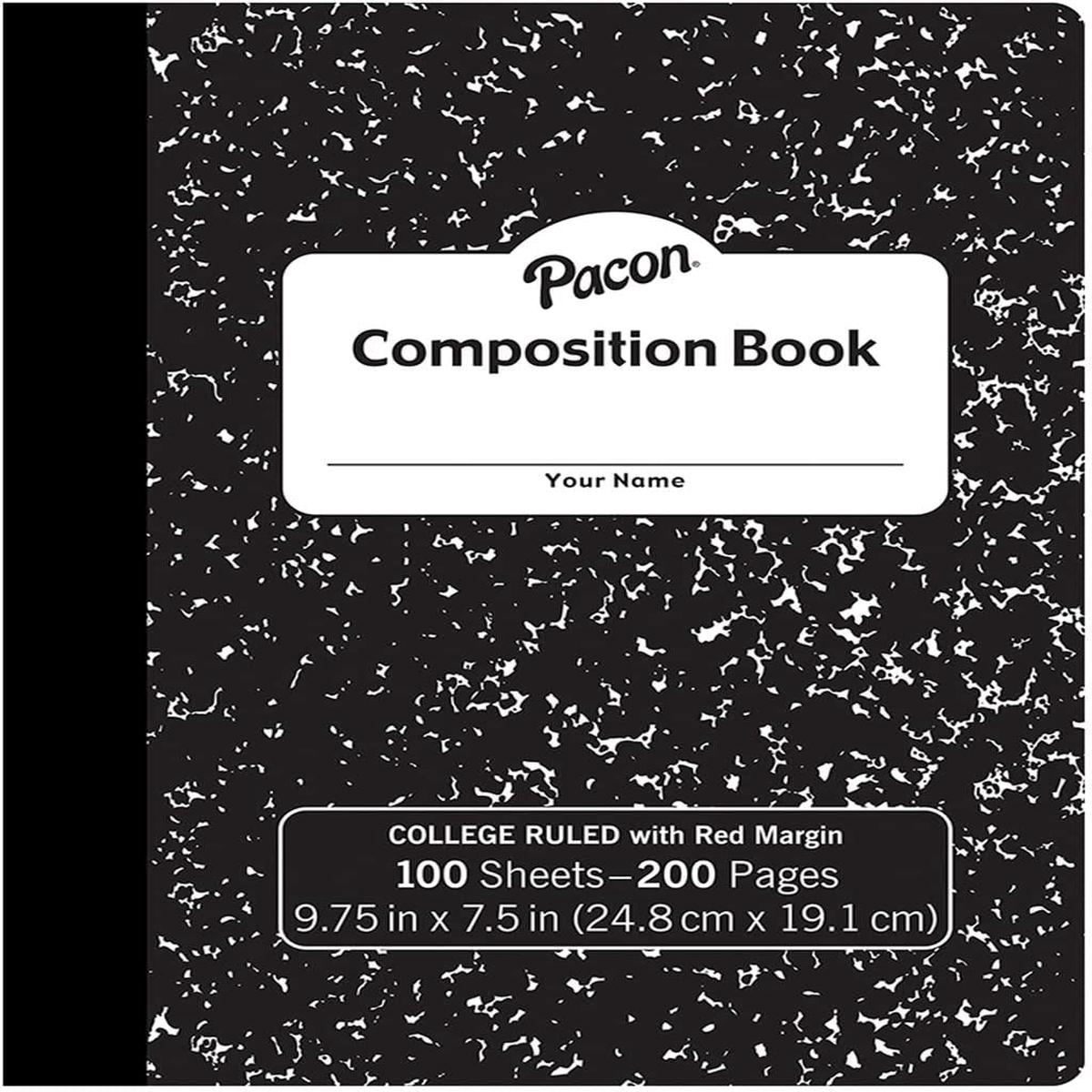 Pacon College-Ruled Composition Book