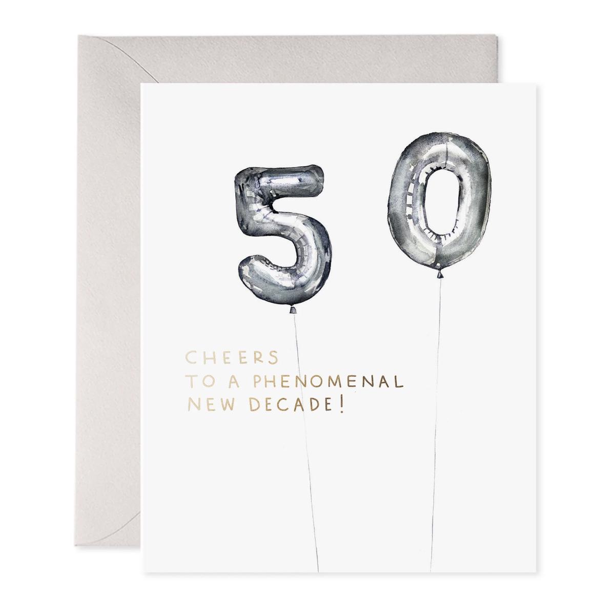 50 Birthday Balloons