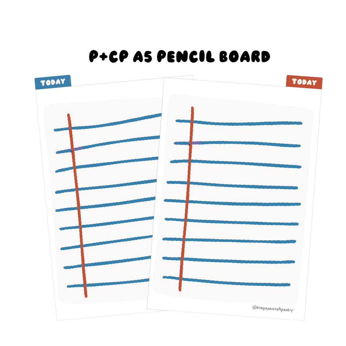 A5 Planner Pencil Board