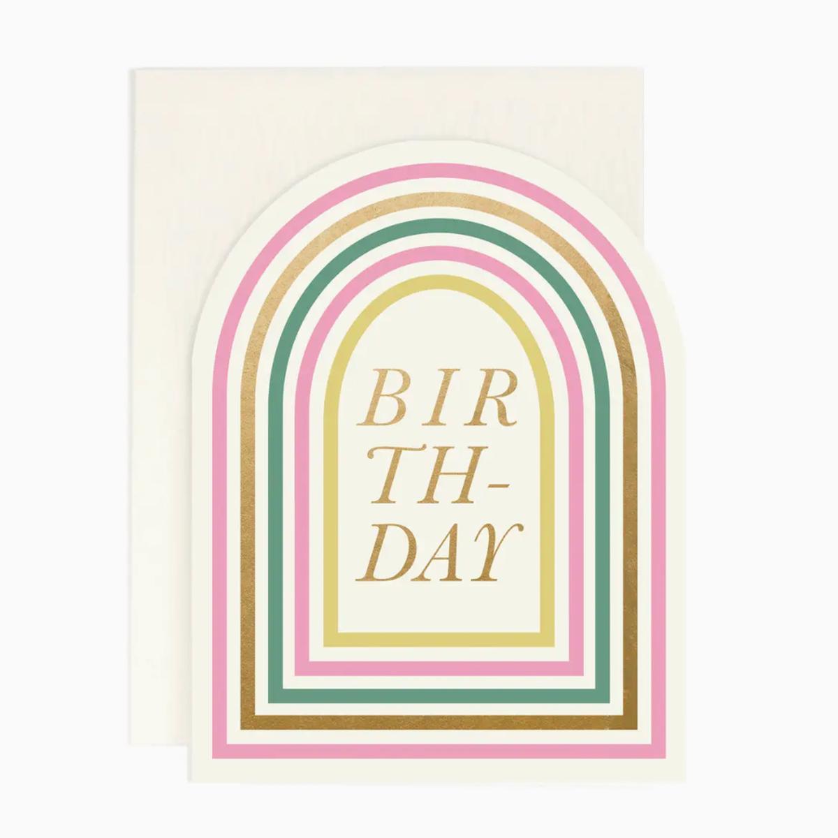 Arched Birthday