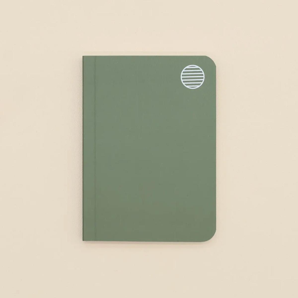 Lined Pocket Notebook: Green
