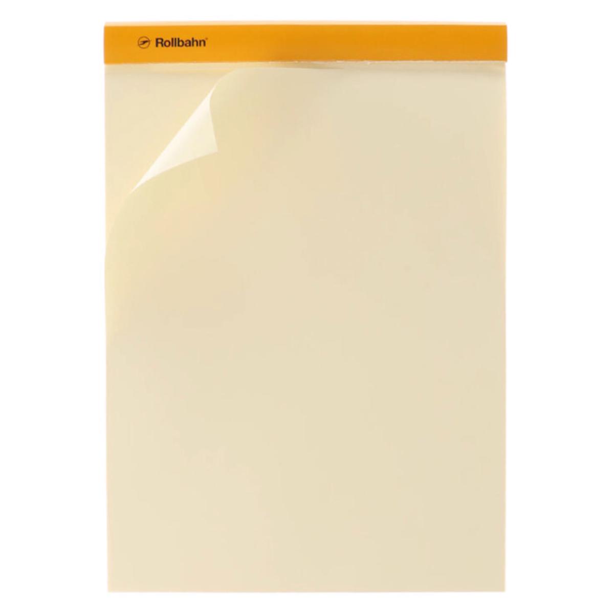 Lined Rollbahn Notepad (A4)