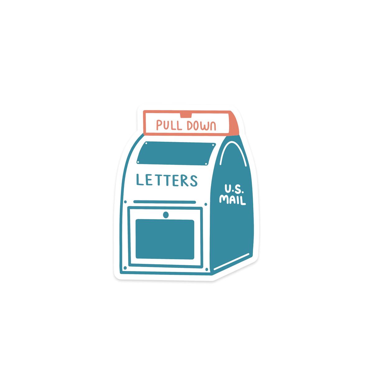 Mailbox Vinyl Sticker