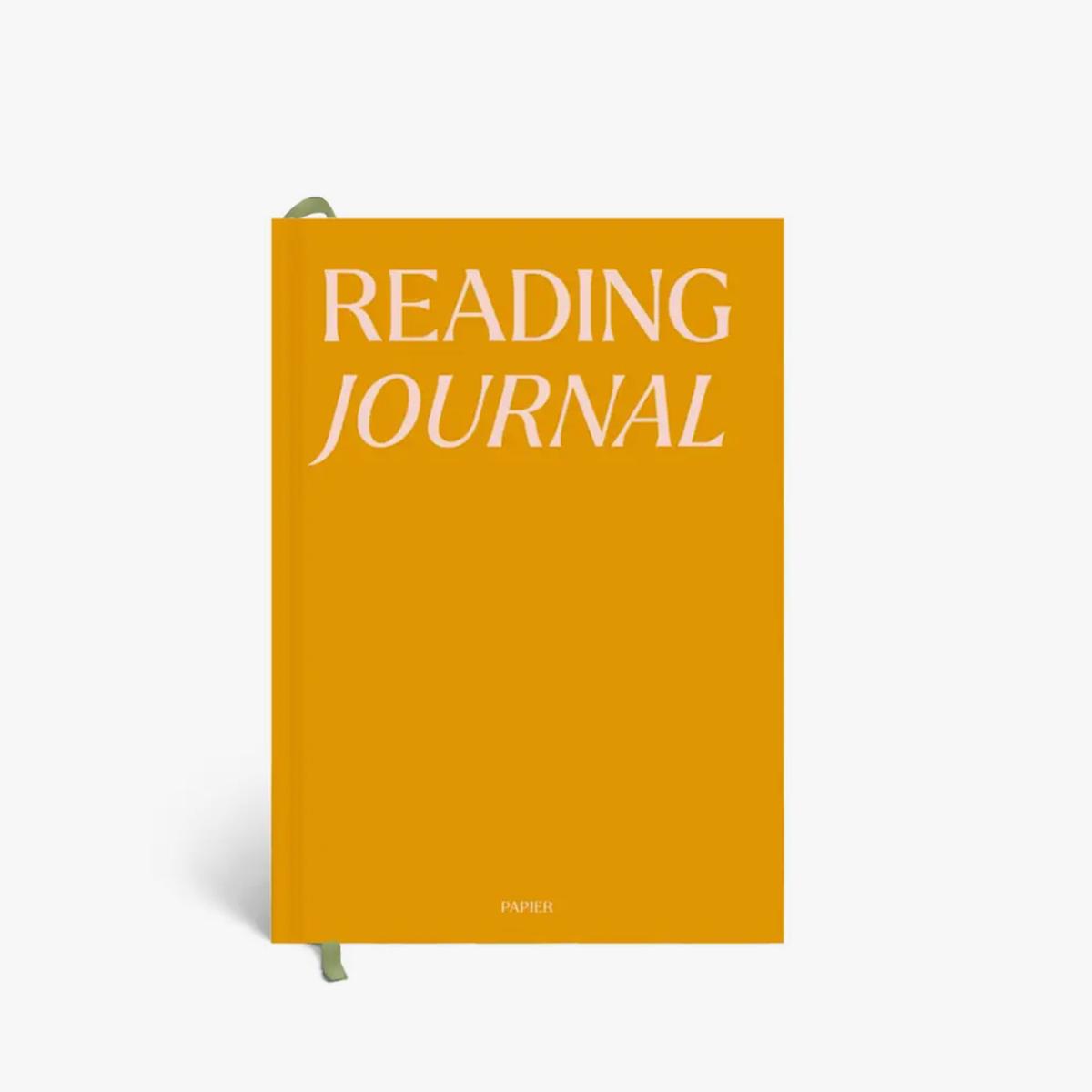 Yellow Wonder Reading Journal Notebook