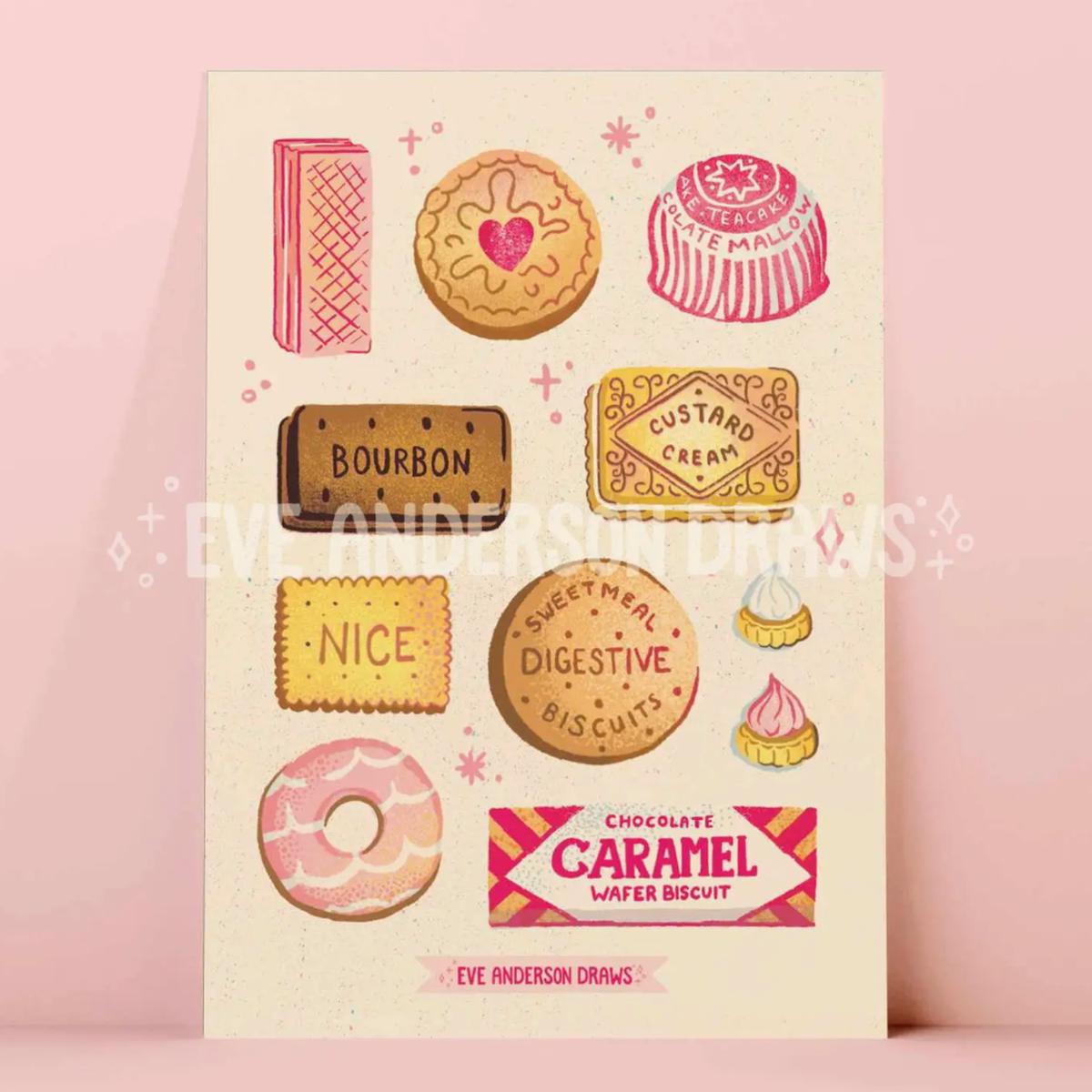 Biscuits Sticker Sheet