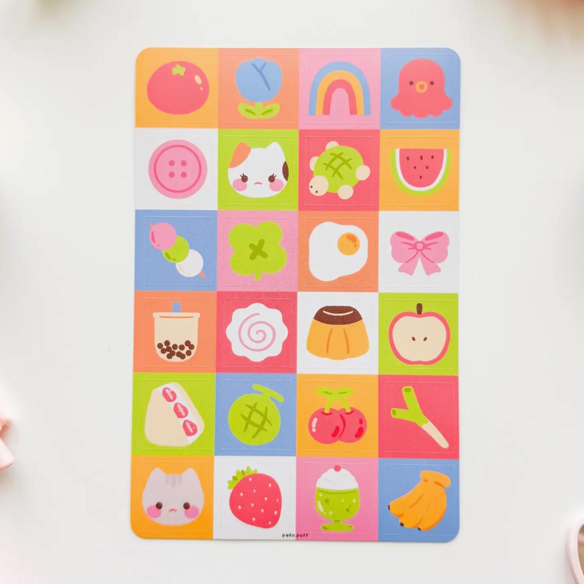 Block Party Sticker Sheet