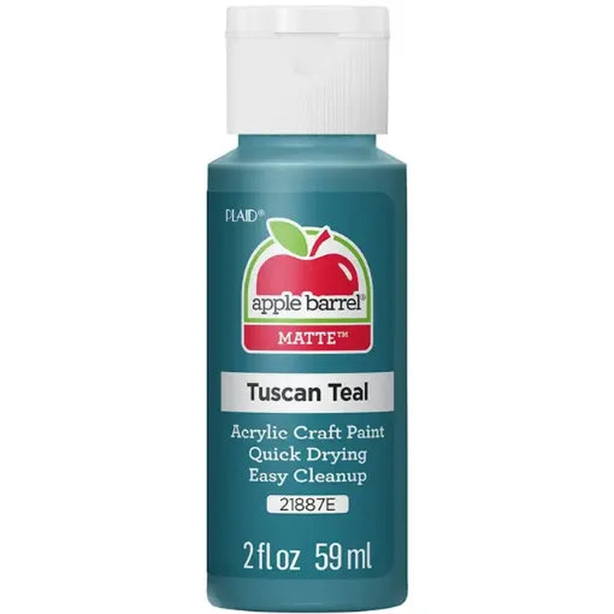ACRYLIC 2oz MATTE TUSCAN TEAL - APPLE BARREL