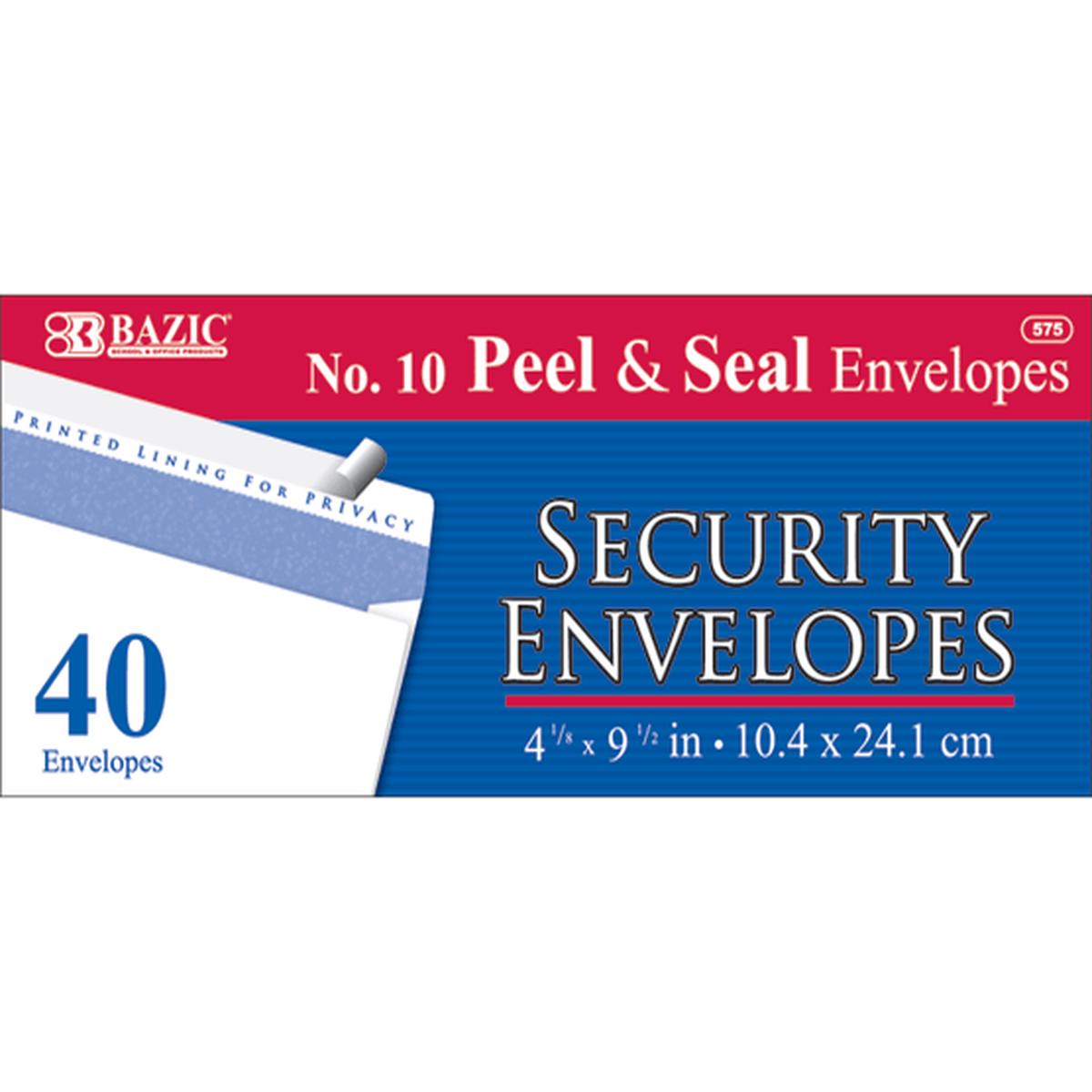 #10 Envelope (40) Self-Seal 575