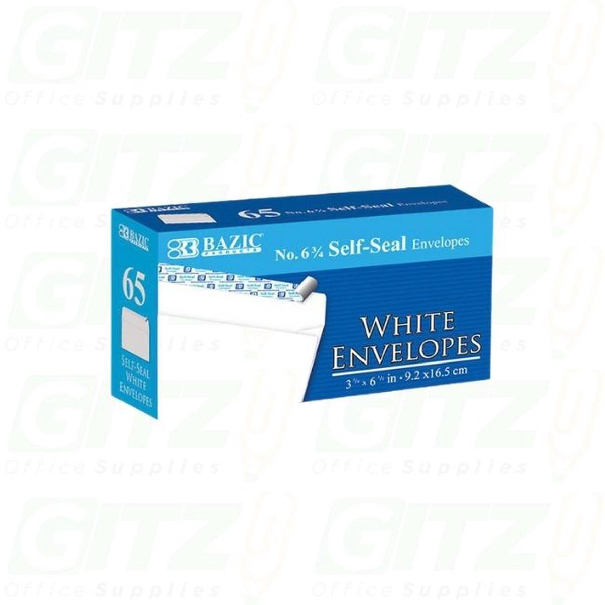#6 3/4 Envelope (65) Self-Seal Envelopes