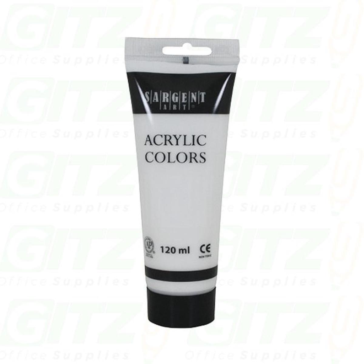 ACRYLIC 120ml TITANUM WHITE SARGENT