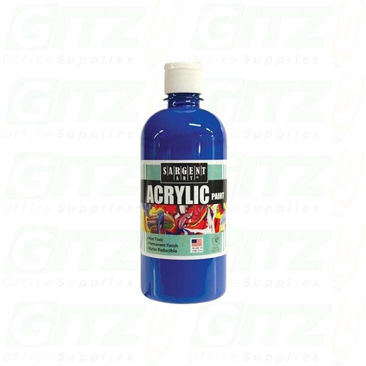 ACRYLIC 8oz BLUE -SARGENT