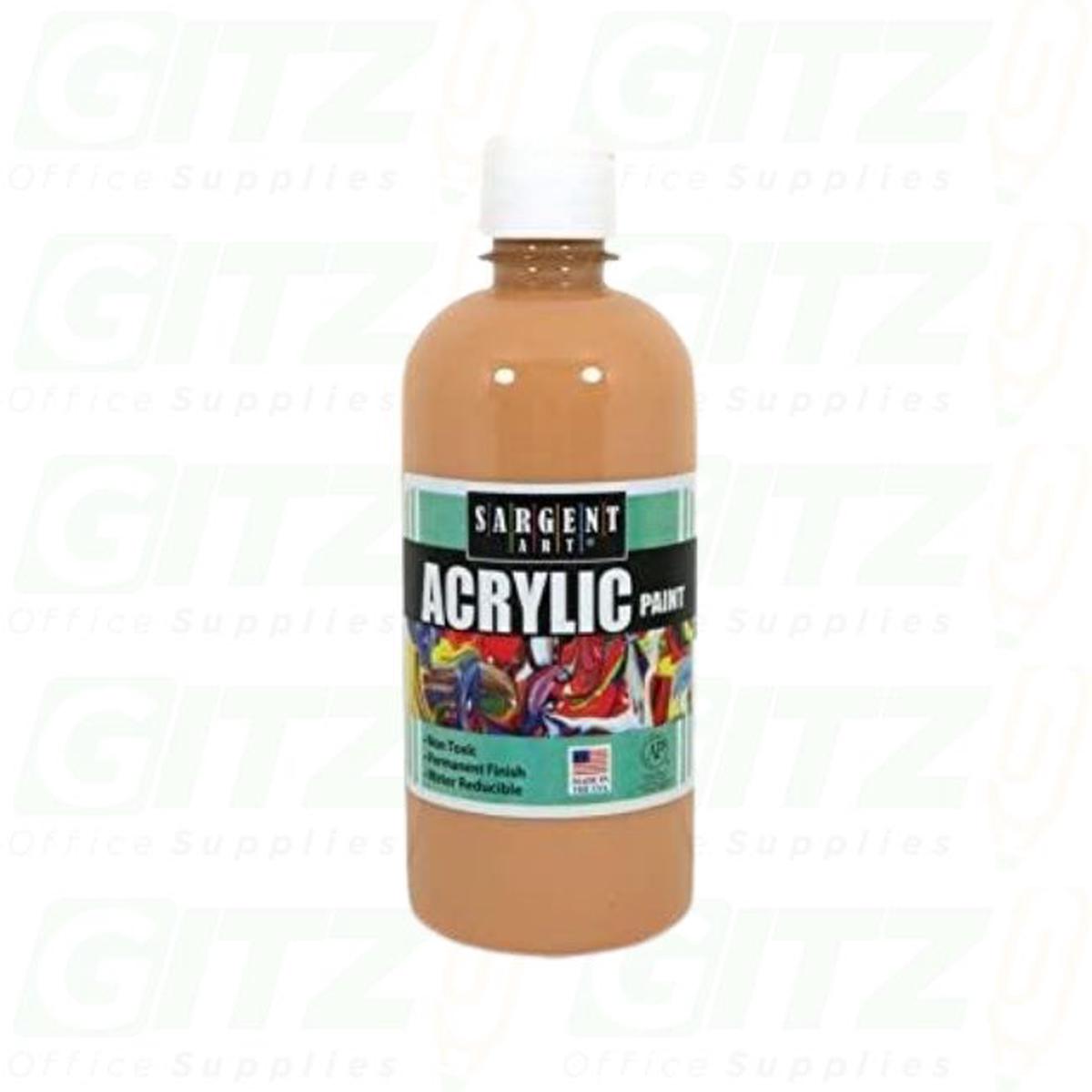 ACRYLIC 8oz PEACH -SARGENT