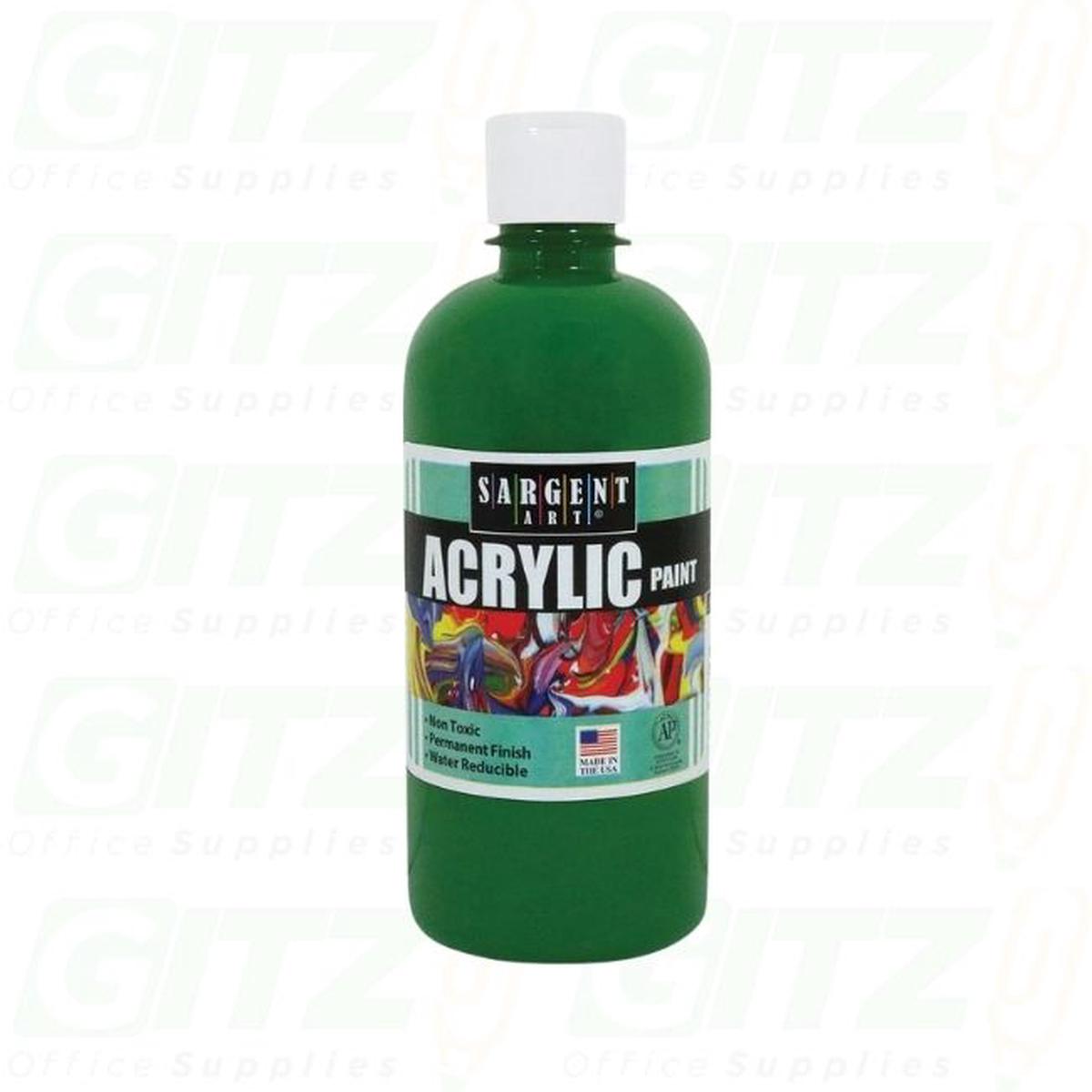 ACRYLIC 8oz SPEC GREEN -SARGENT