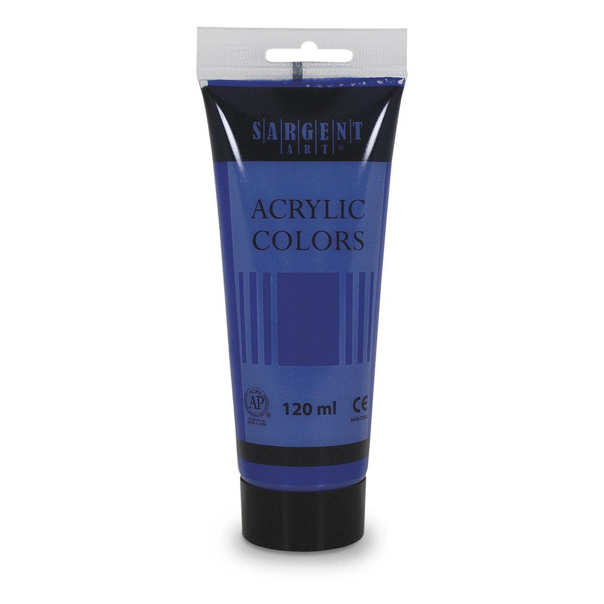 Acrylic Dark Cobalt Voilet 120Ml Sargent Art