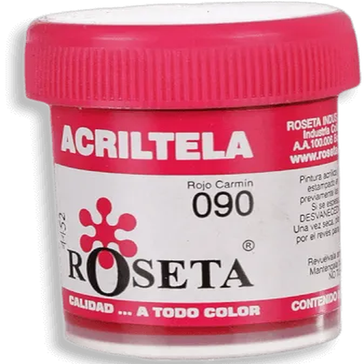 Acritela Roseta - Flat Colors - carmine red 30cc