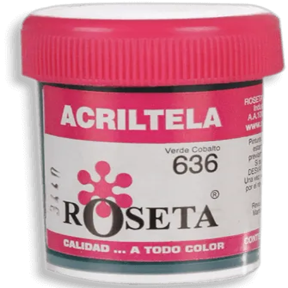 Acritela Roseta - In Flat Colors - Cobalt Green 30cc