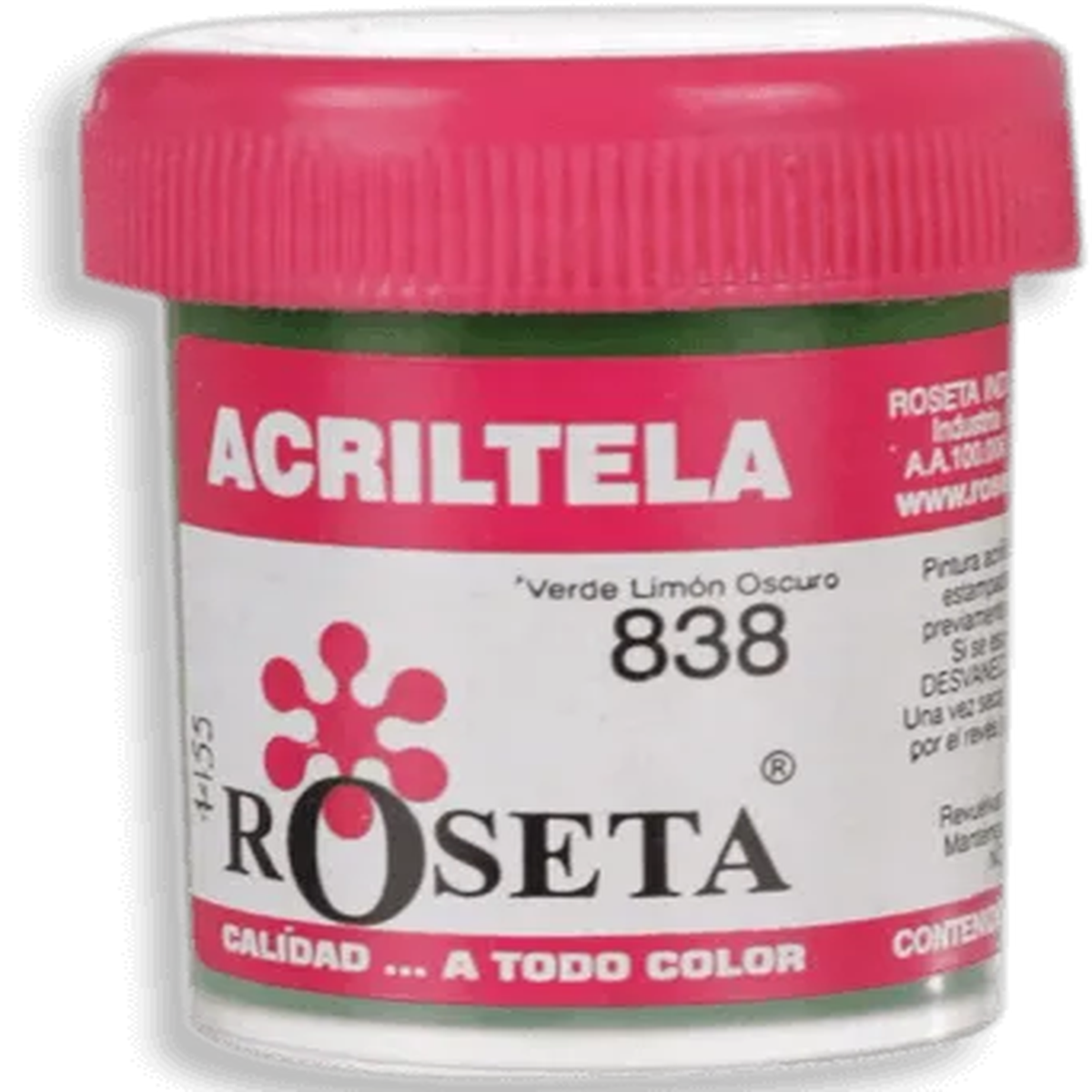 Acritela Roseta - In Solid Colors - Dark Lime Green 30cc
