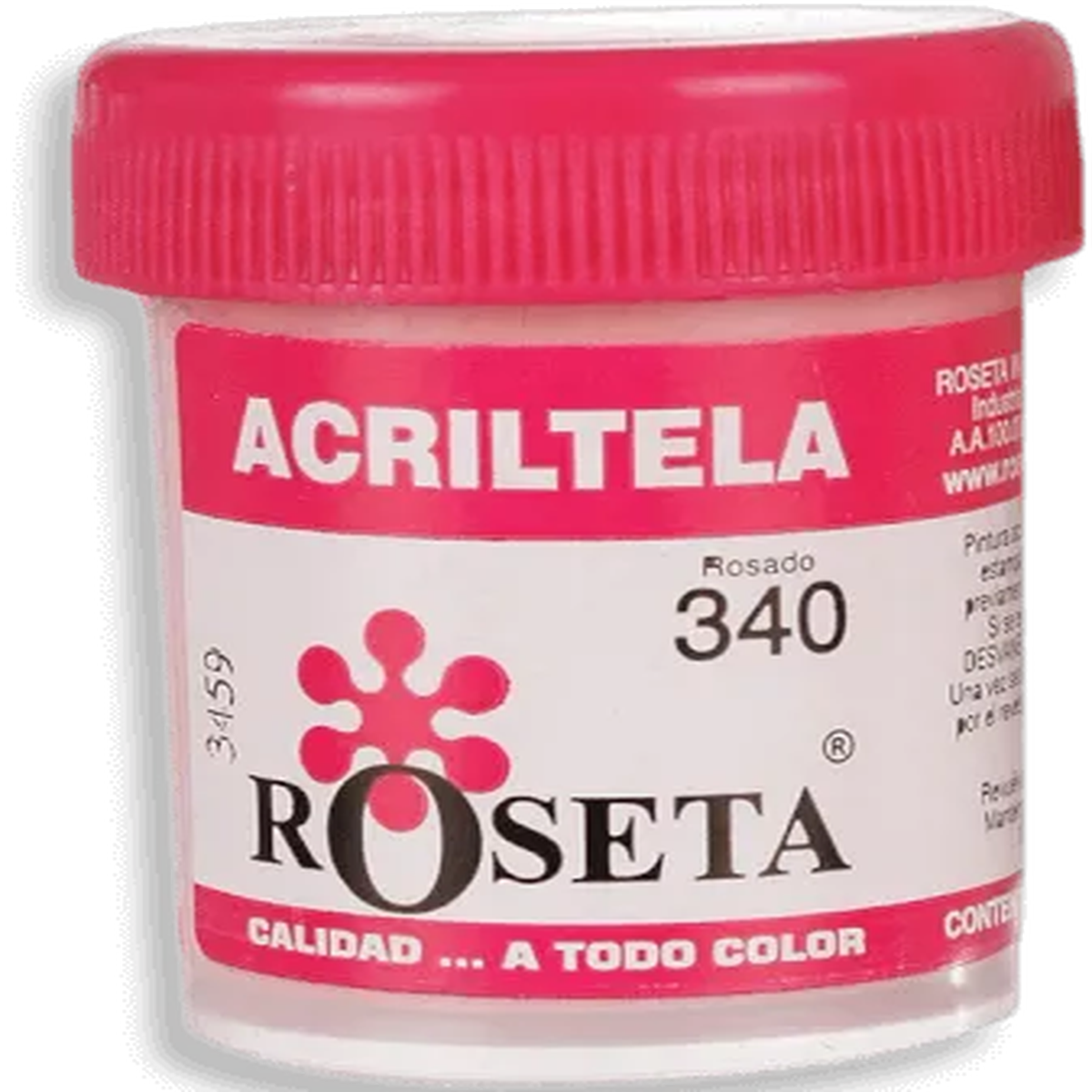Acritela Rosette - In Flat Colors - Pink 30cc