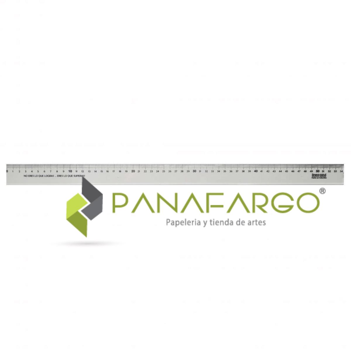50 cm Ruler - Fine Blue Line x 50 cm