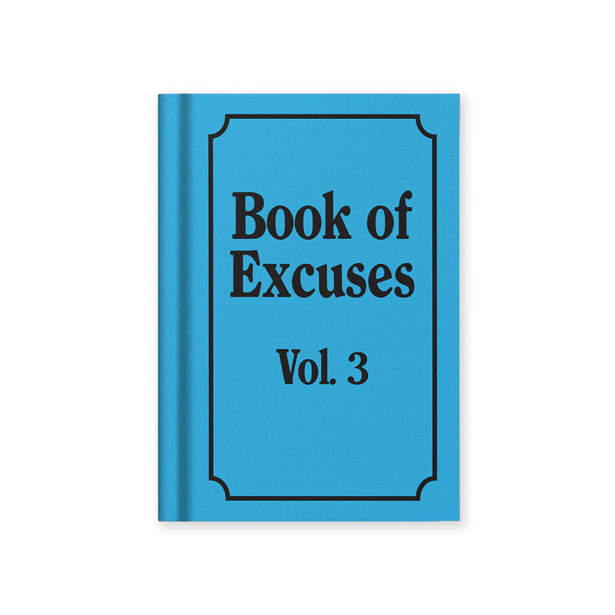 A7 Fabric Covered Notebook - Book Of Excuses
