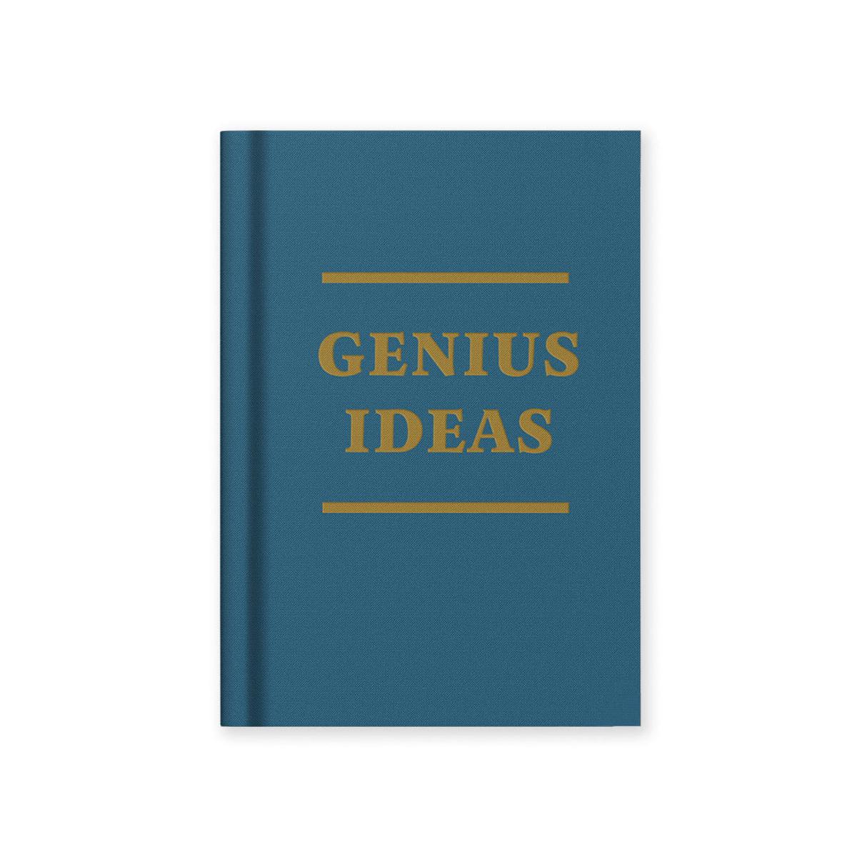 A7 Fabric Covered Notebook - Genius Ideas