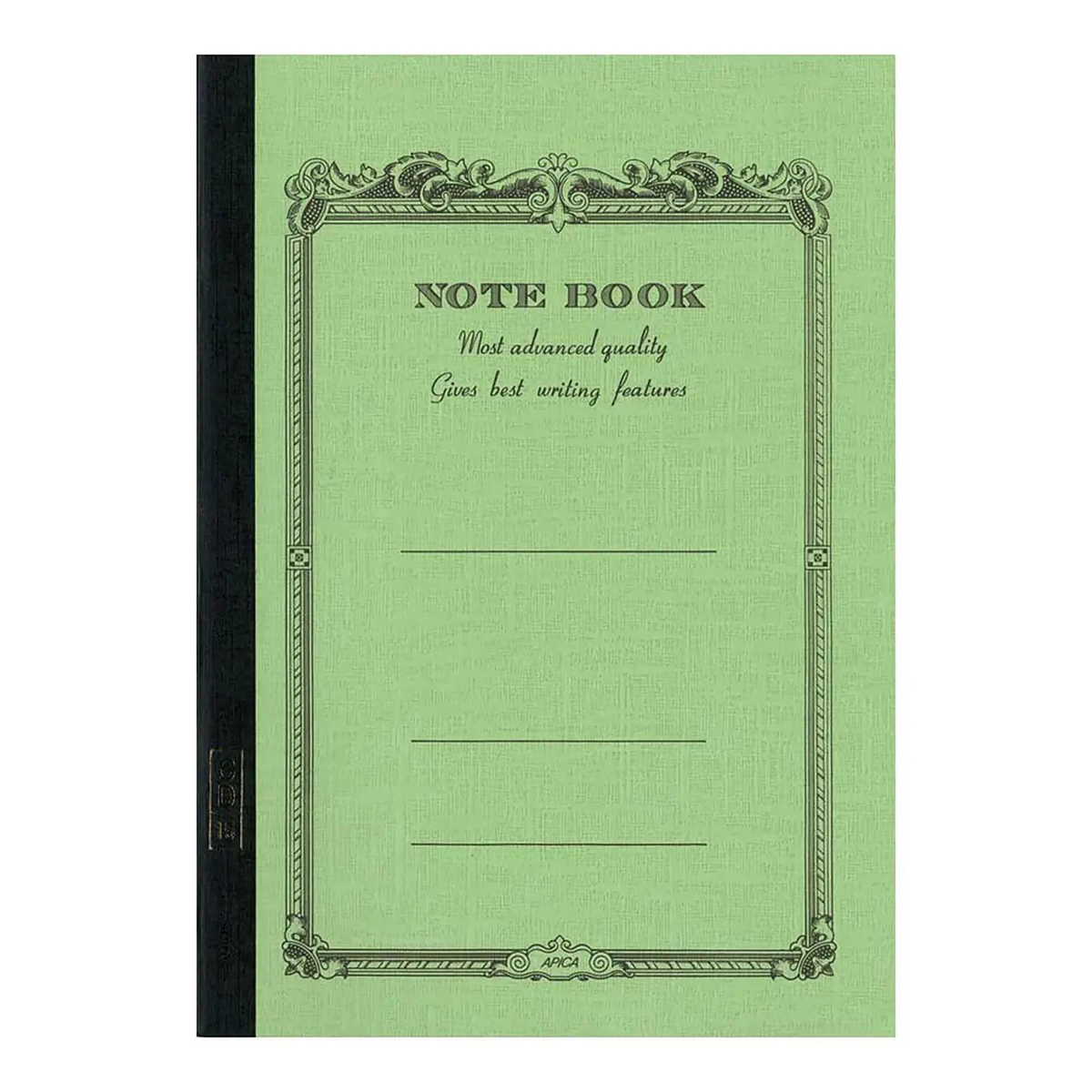 APICA CD Notebook - A5 Green Lined