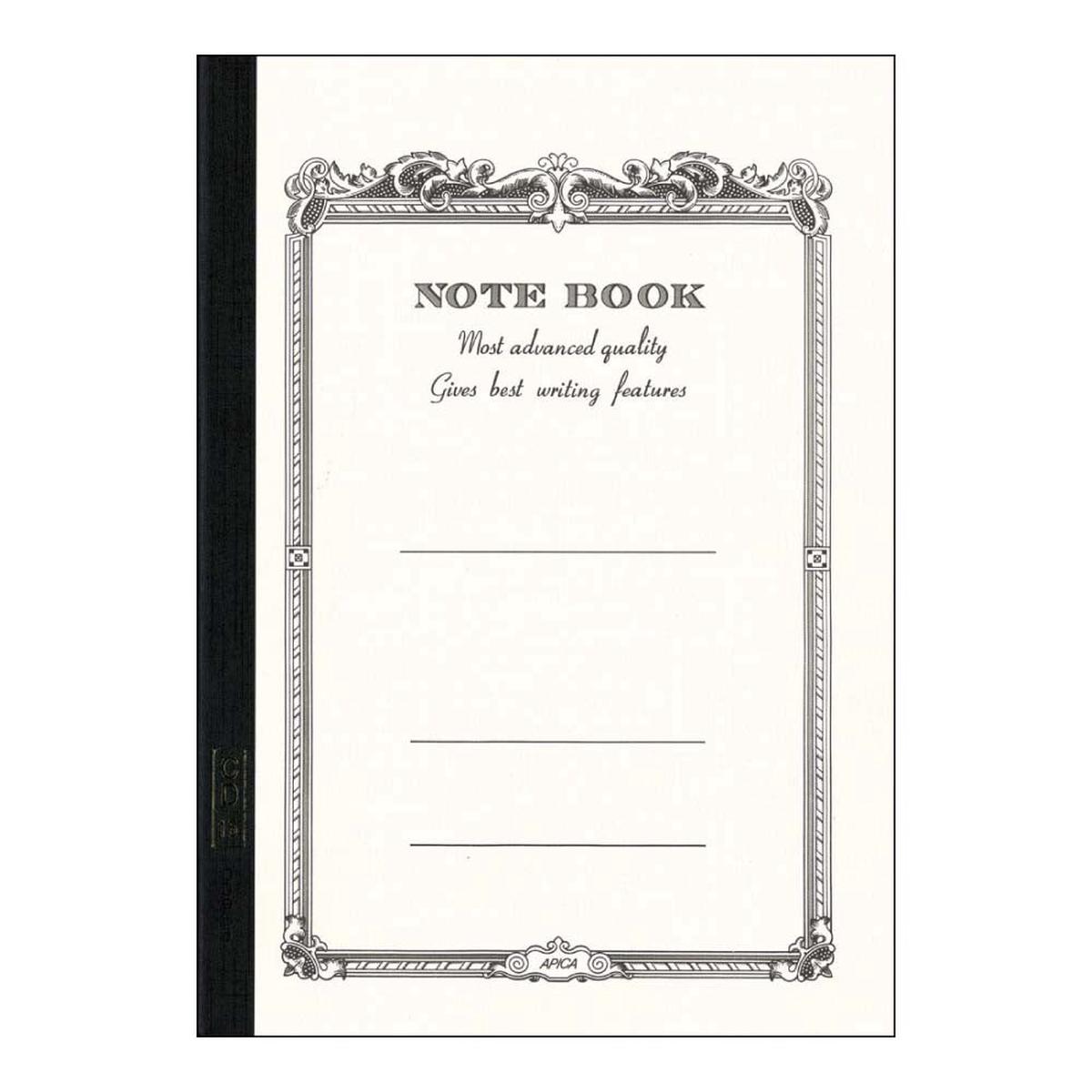 APICA CD Notebook - B5 White Lined