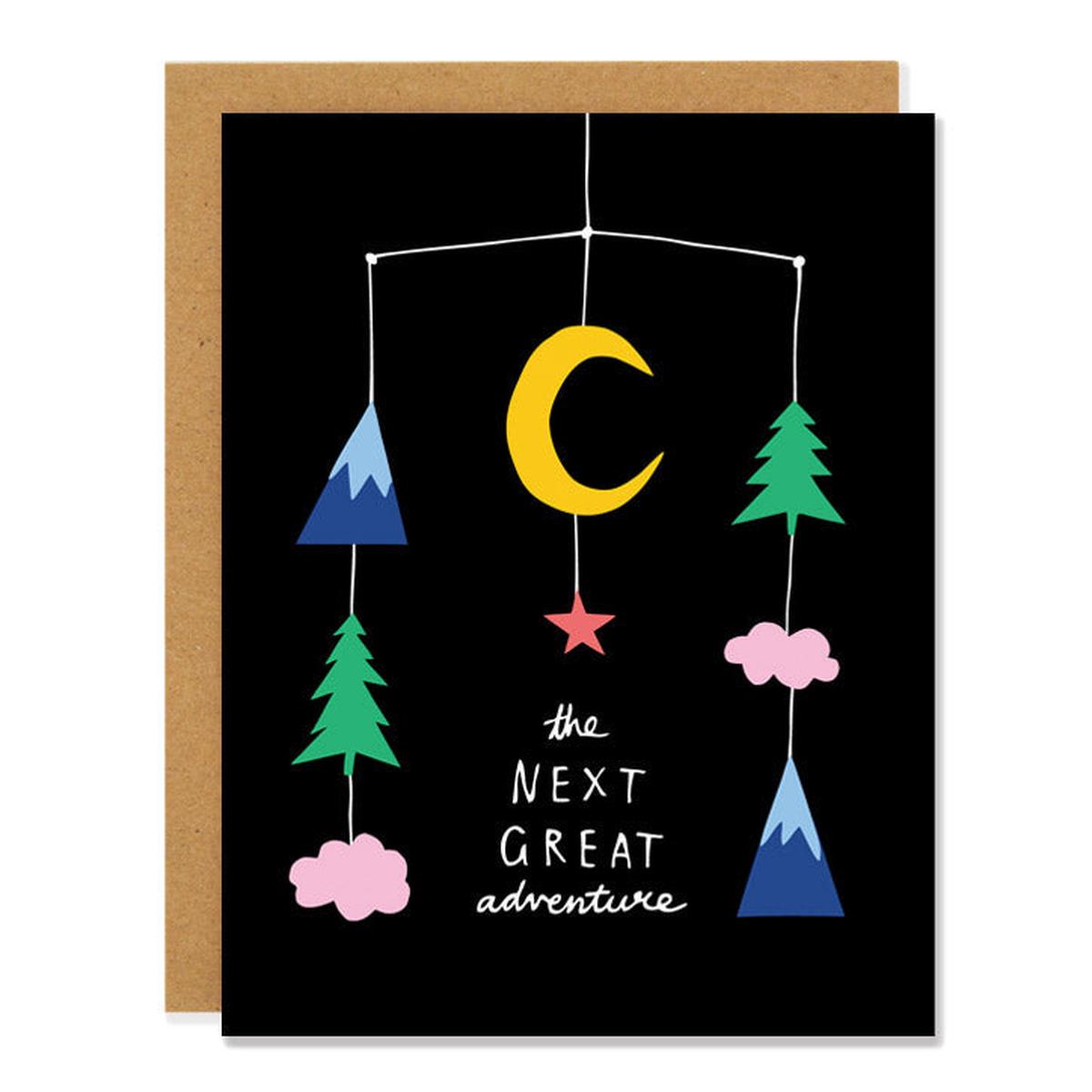 Badger & Burke Greeting Card - Baby Mobile