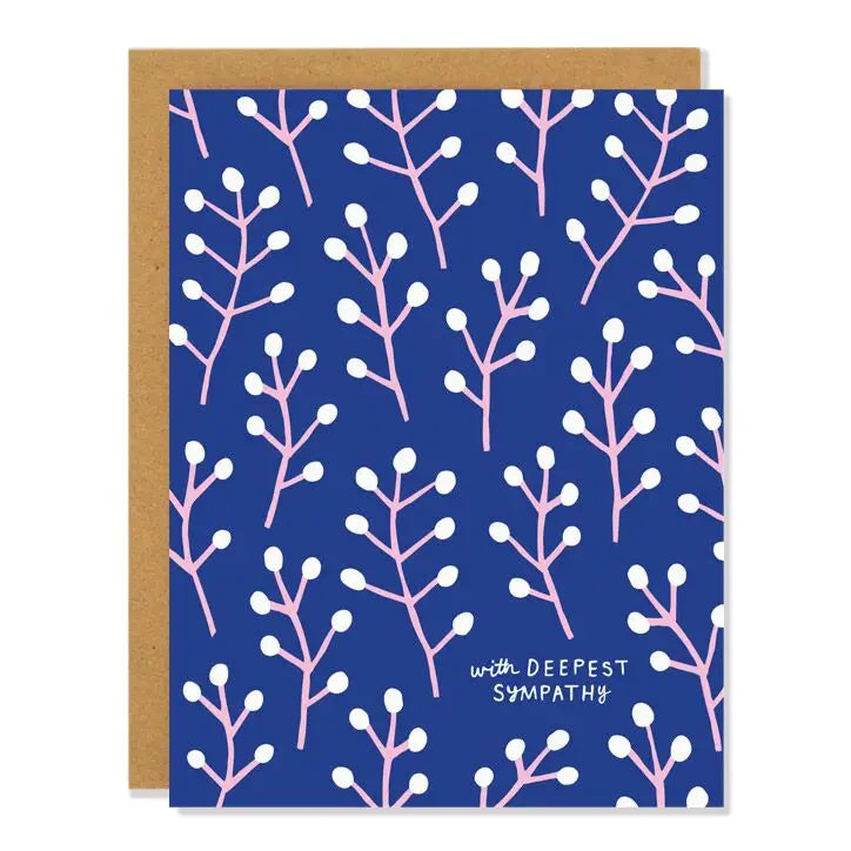 Badger & Burke Greeting Card - Deepest Sympathy Willow