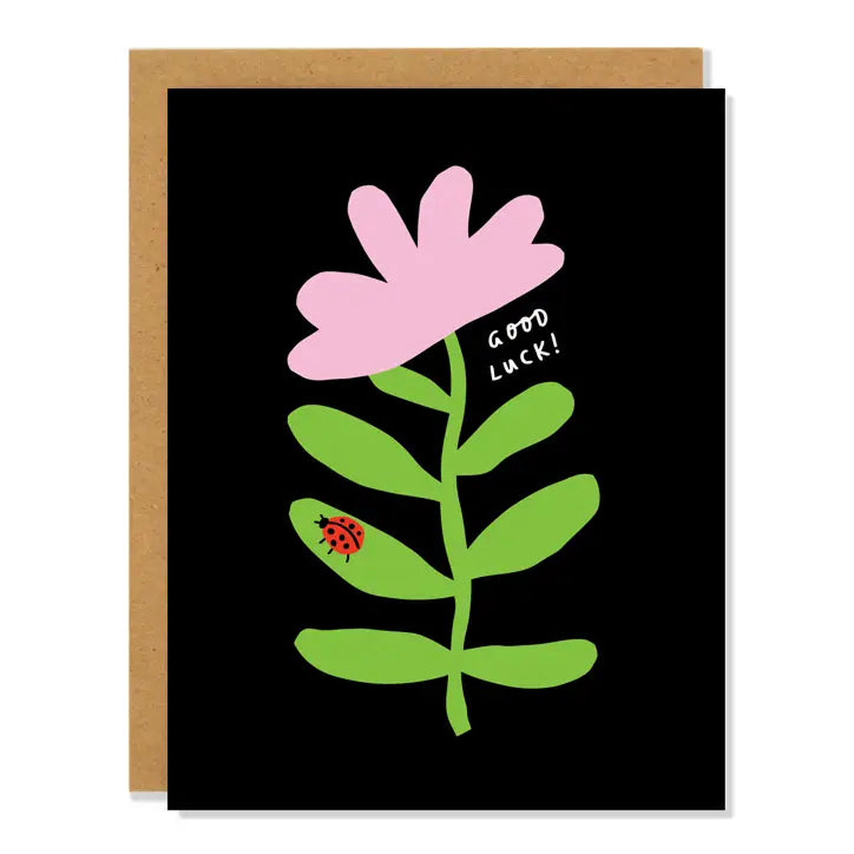 Badger & Burke Greeting Card - Good Luck Ladybug