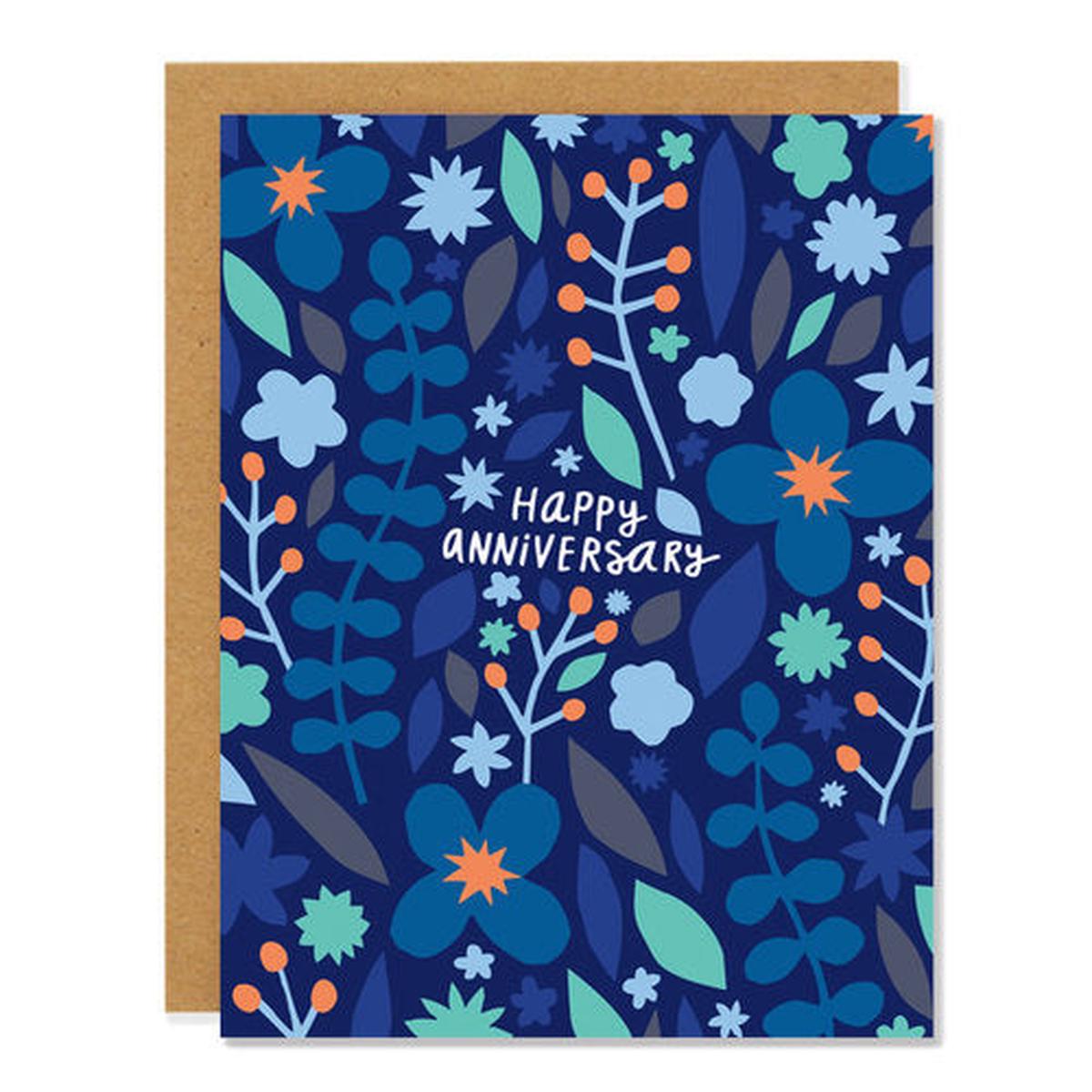 Badger & Burke Greeting Card - Meadow Anniversary