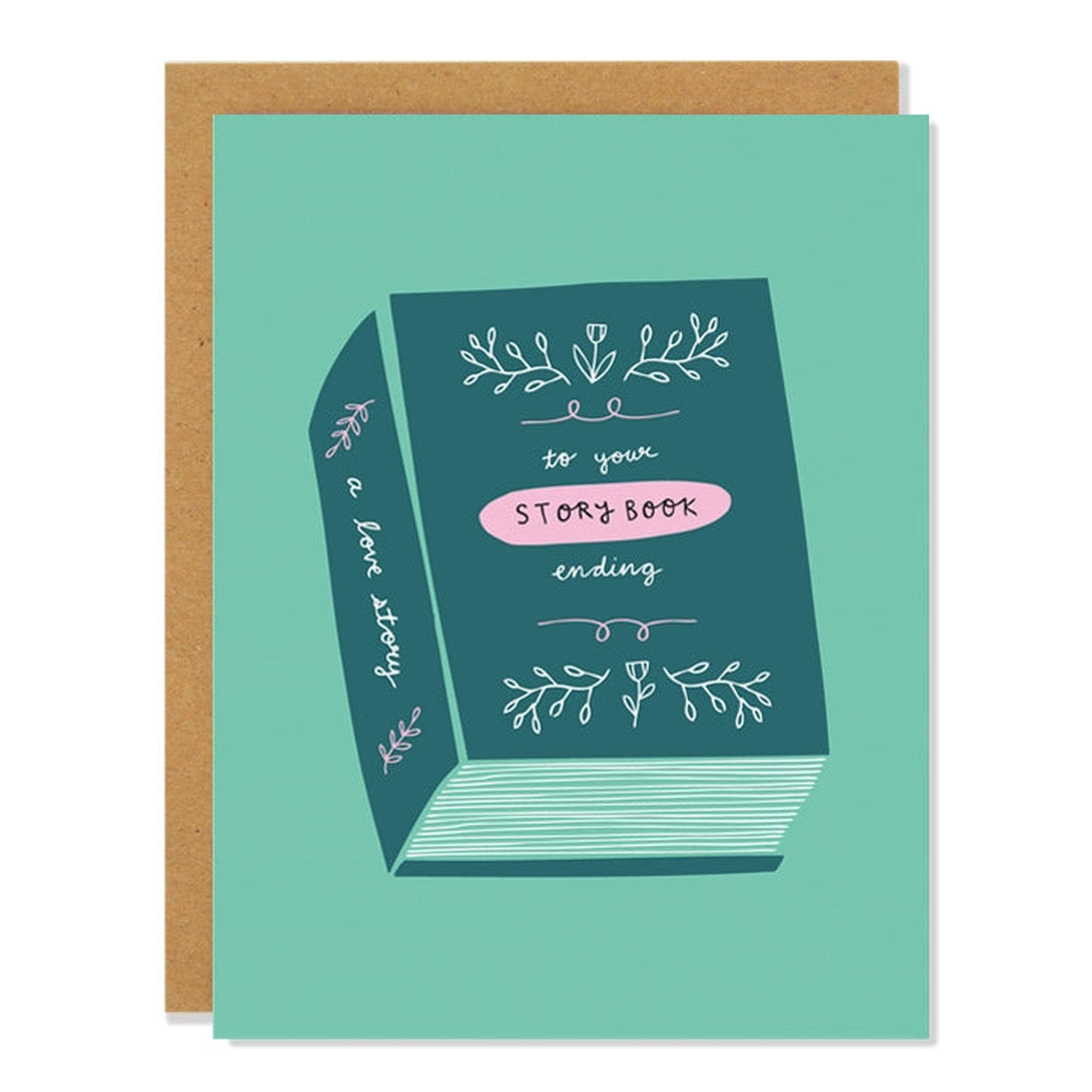 Badger & Burke Greeting Card - Storybook Wedding