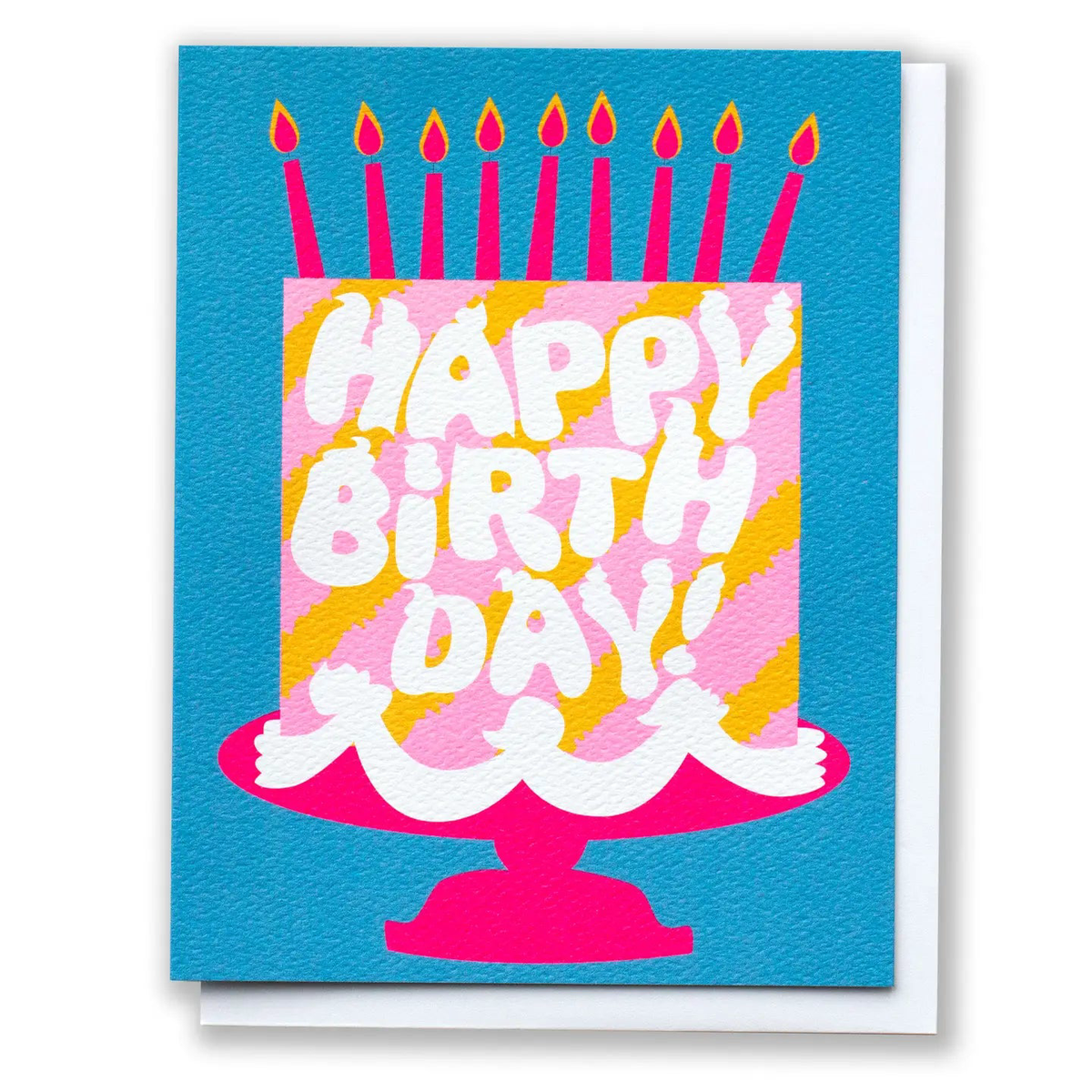 Banquet Workshop Greeting Card - Pink Birthday Cake