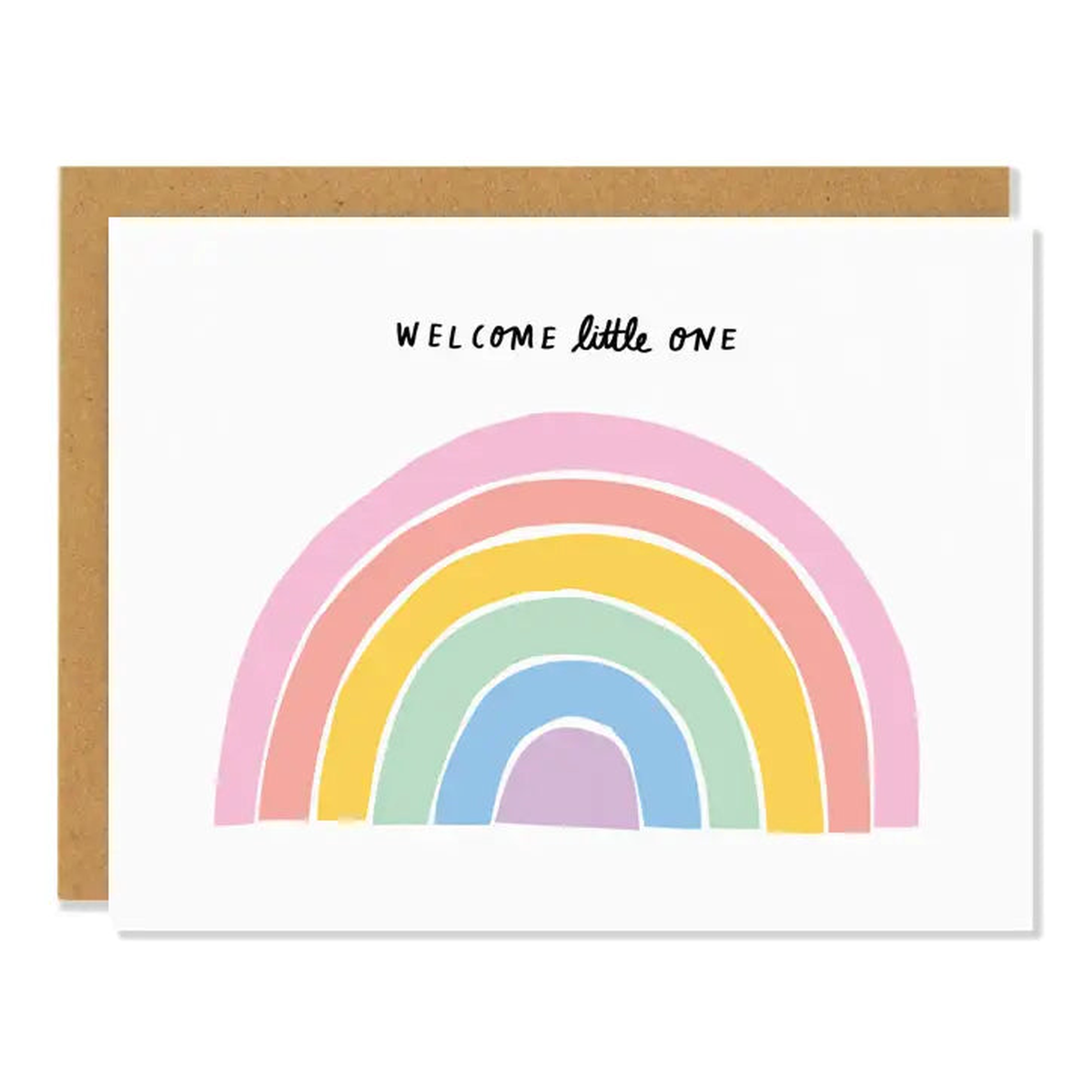 Badger & Burke Greeting Card - Little Rainbow