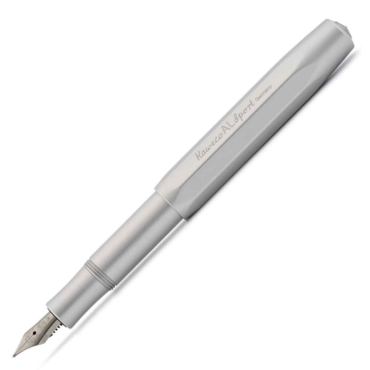 Kaweco AL Sport Fountain Pen - Silver Medium