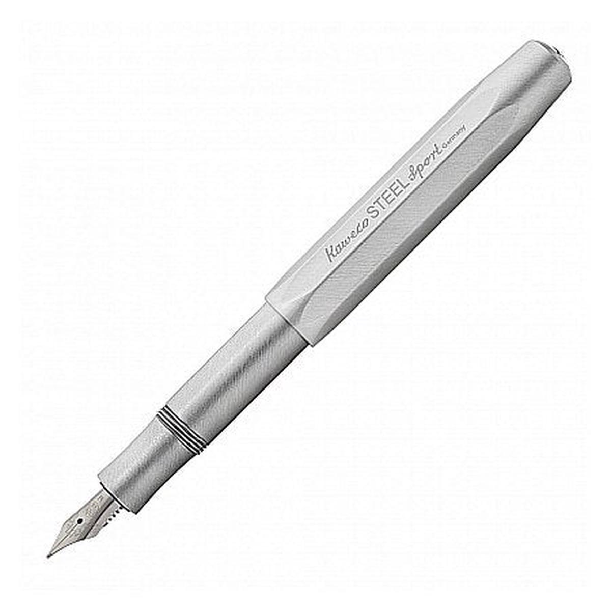 Kaweco Stainless Steel Sport Fountain Pen - Medium