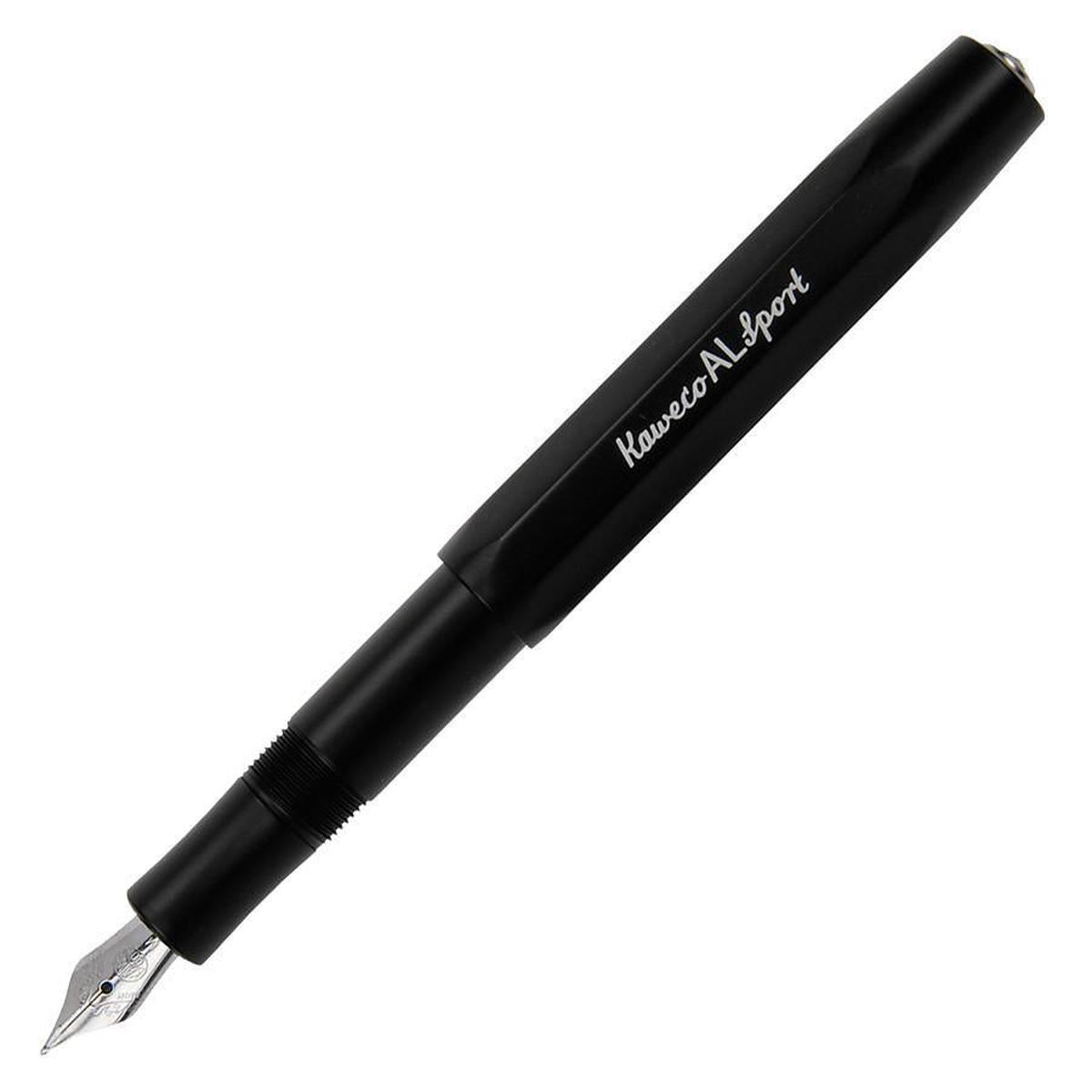 Kaweco AL Sport Fountain Pen - Black Extra Fine