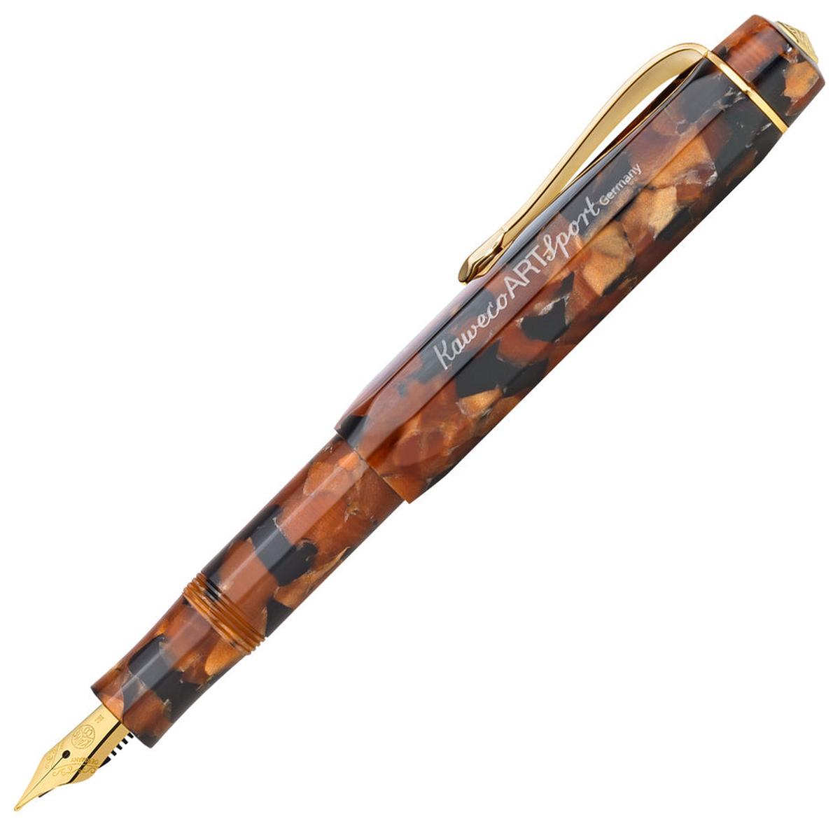 Kaweco ART Sport Fountain Pen - Hickory Fine