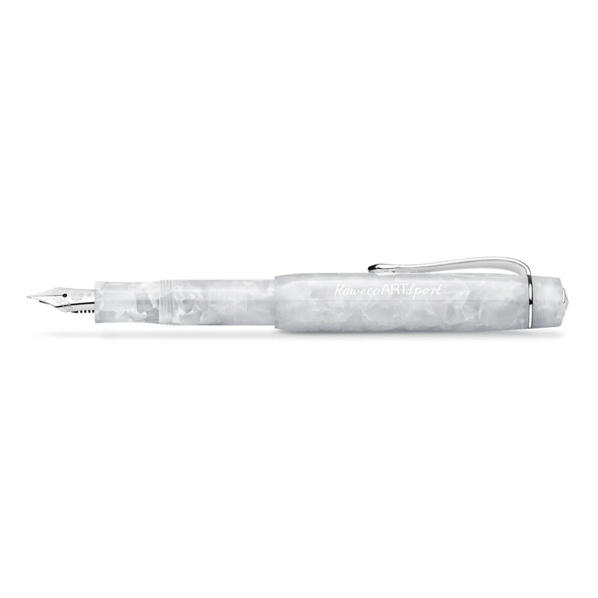 Kaweco Art Sport Fountain Pen - Mineral White Fine