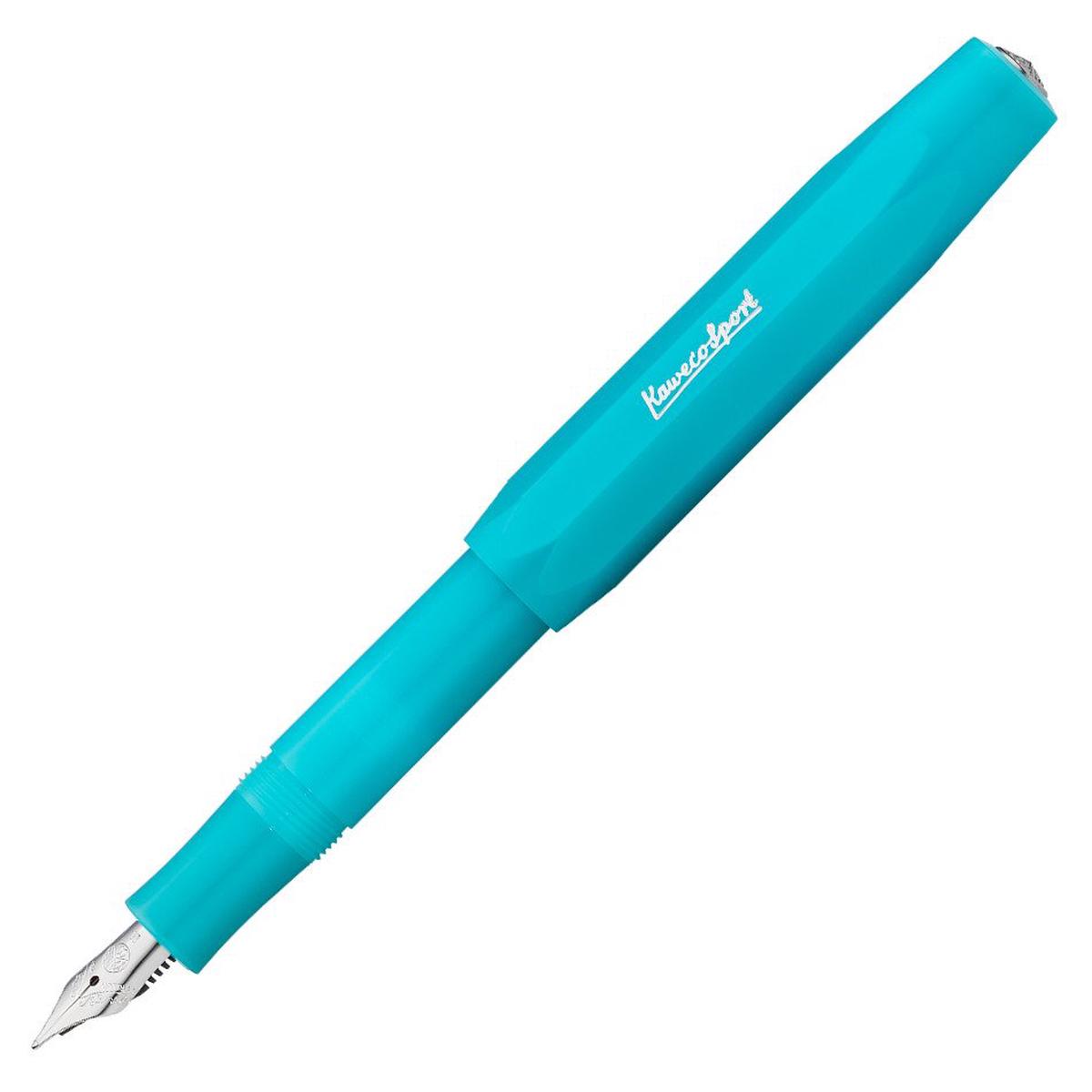 Kaweco Frosted Sport Fountain Pen - Blueberry Fine
