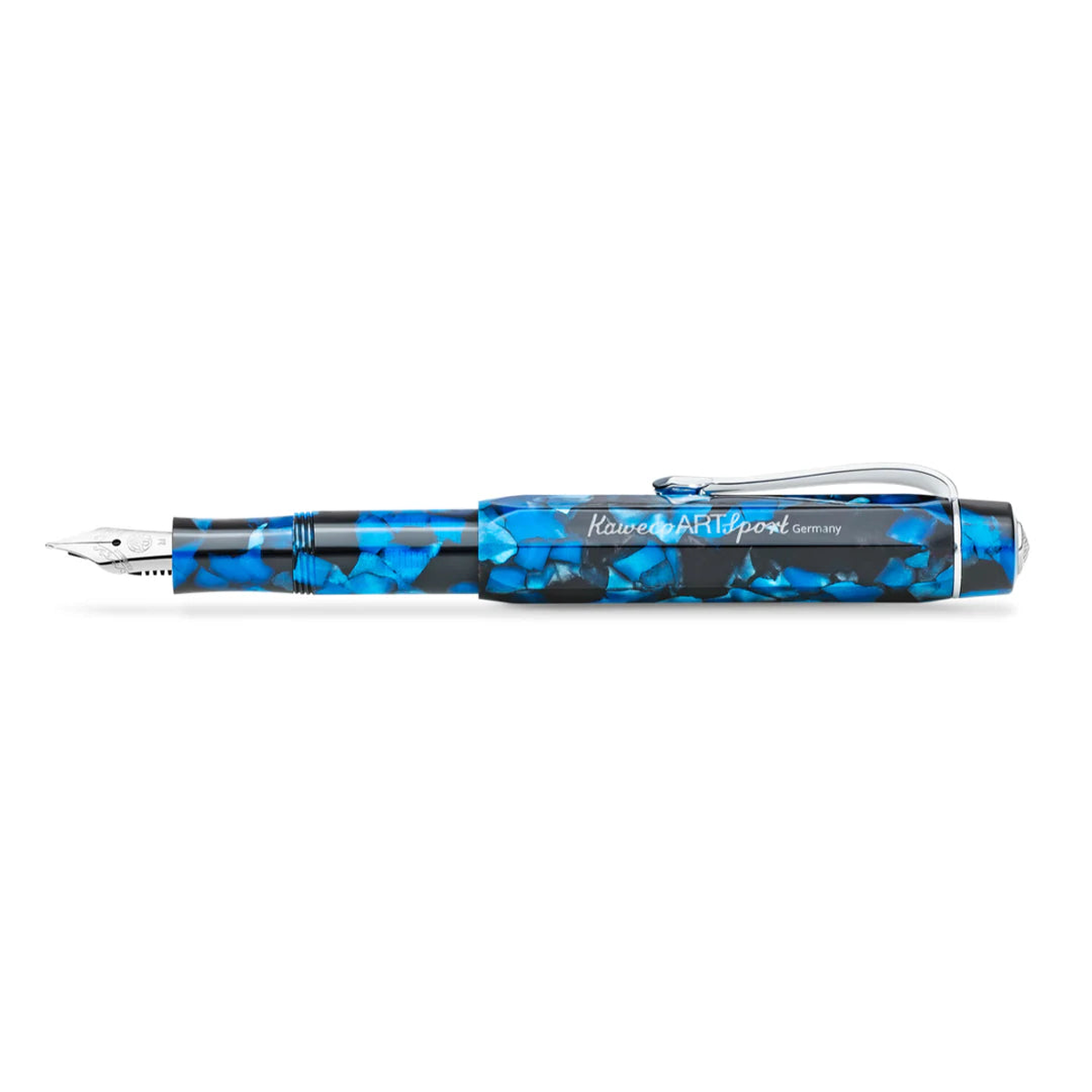 Kaweco Art Sport Fountain Pen - Pebble Blue Broad
