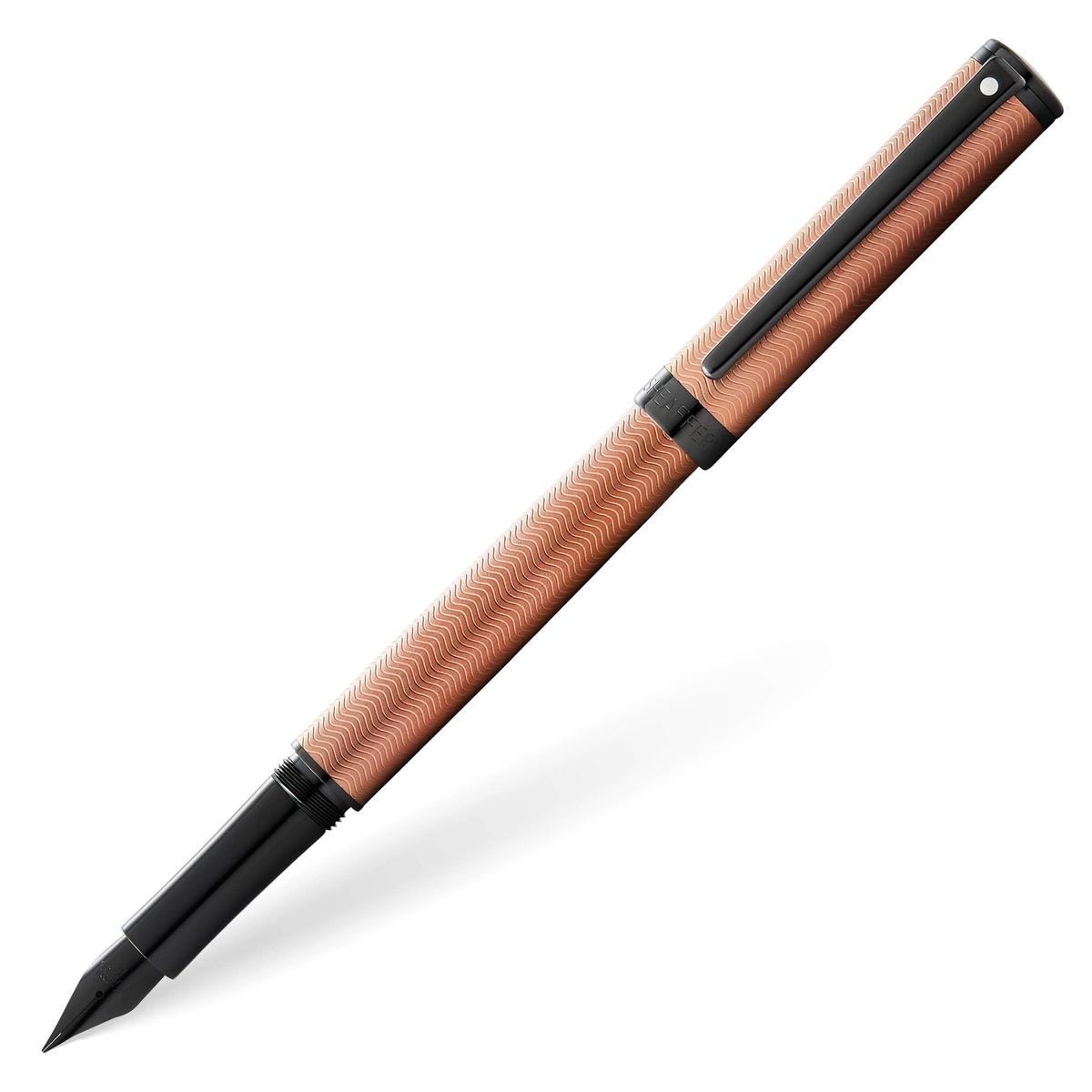 Sheaffer Intensity Fountain Pen - Smoke Bronze/Polished Black, Medium
