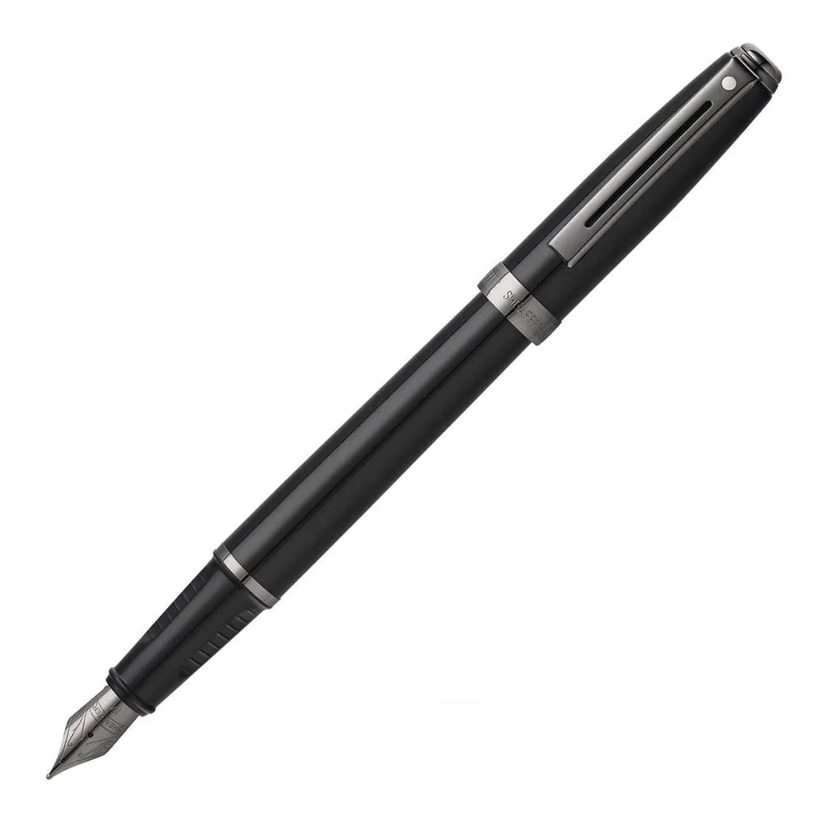 Sheaffer Prelude Fountain Pen - Glossy Black, Broad