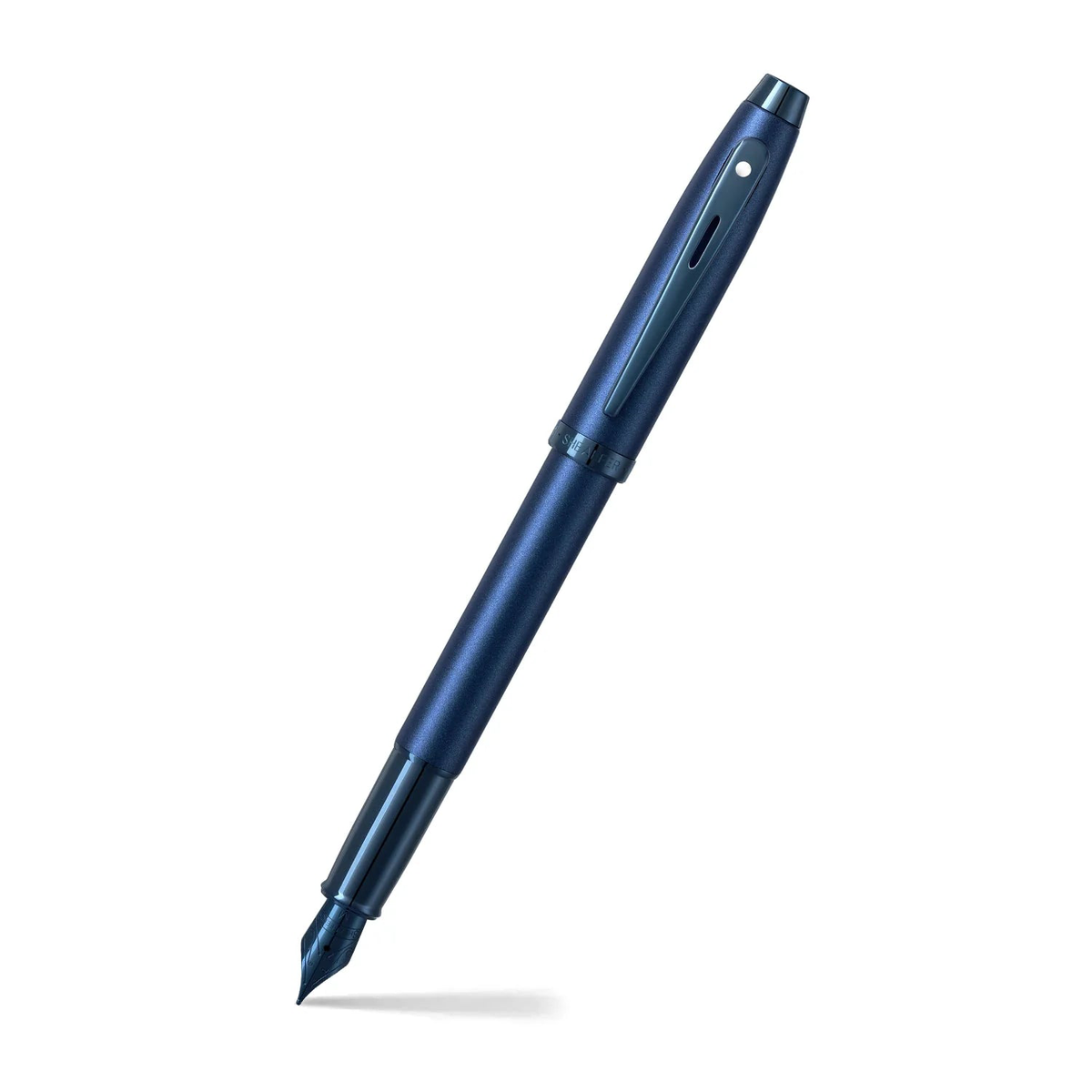 Sheaffer 100 Fountain Pen - Satin Blue, Fine