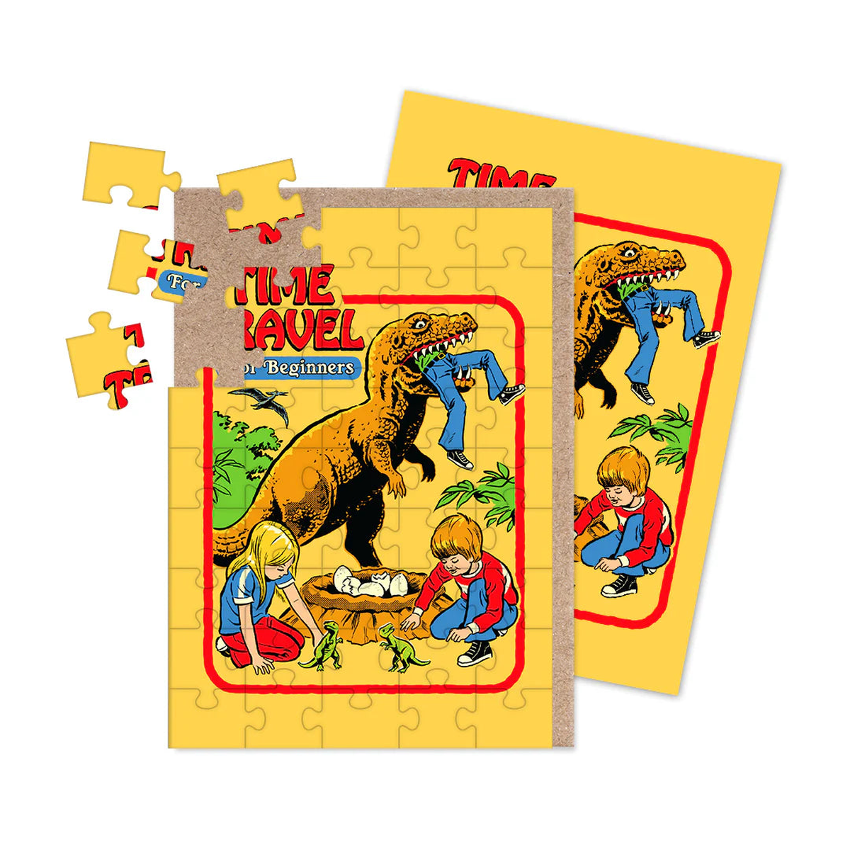 Time Travel Greeting Card Puzzle
