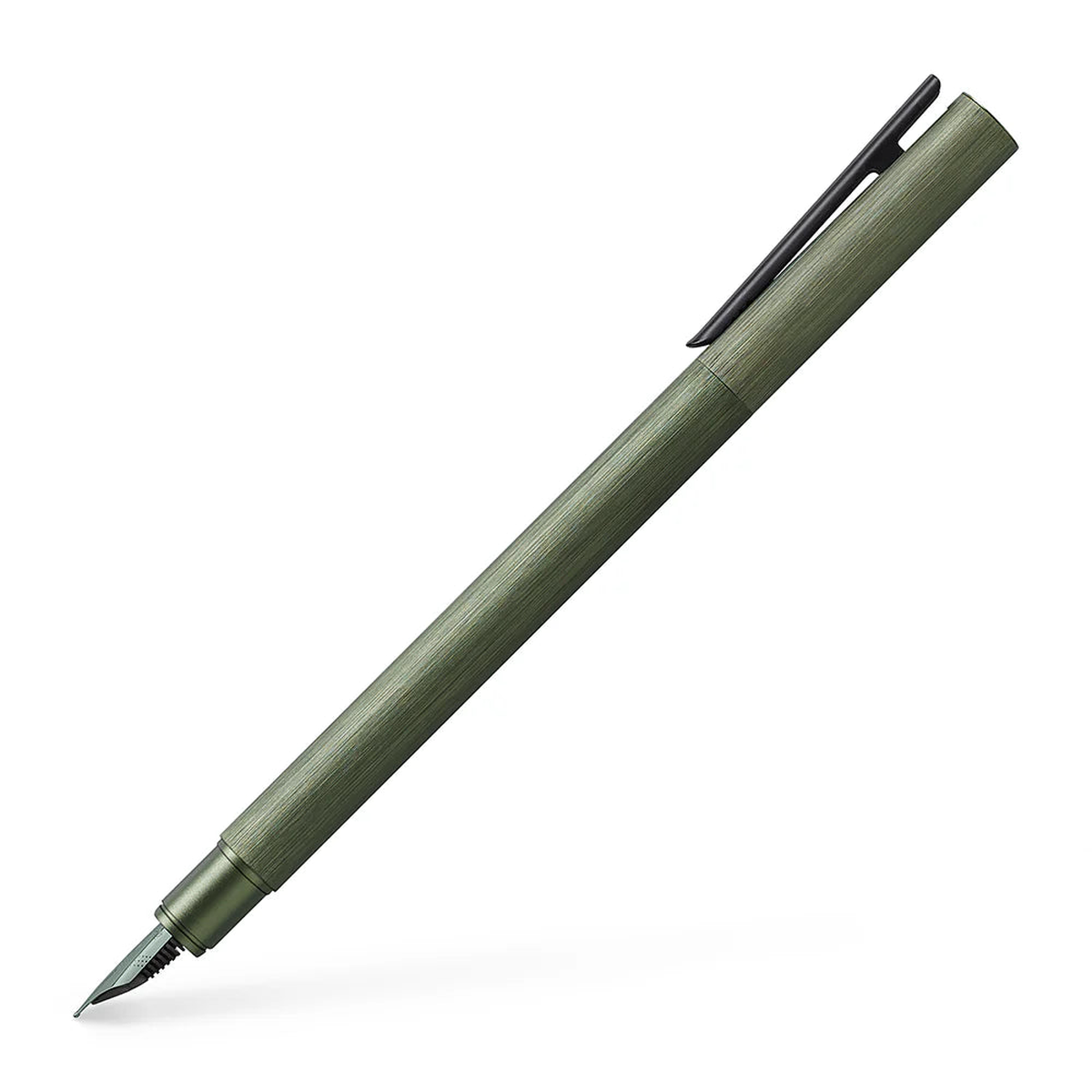 Faber-Castell NEO Slim Fountain Pen - Olive Green, Fine