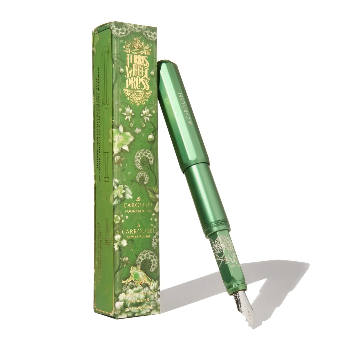 Ferris Wheel Press Carousel Fountain Pen - Book of Botany, Medium